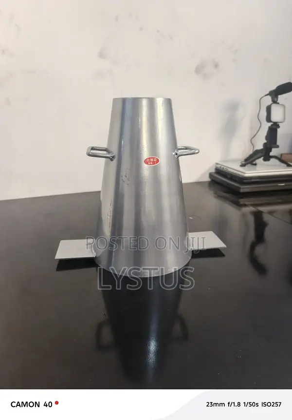 Stainless Steel Concrete Slump Cone Apparatus Test Set