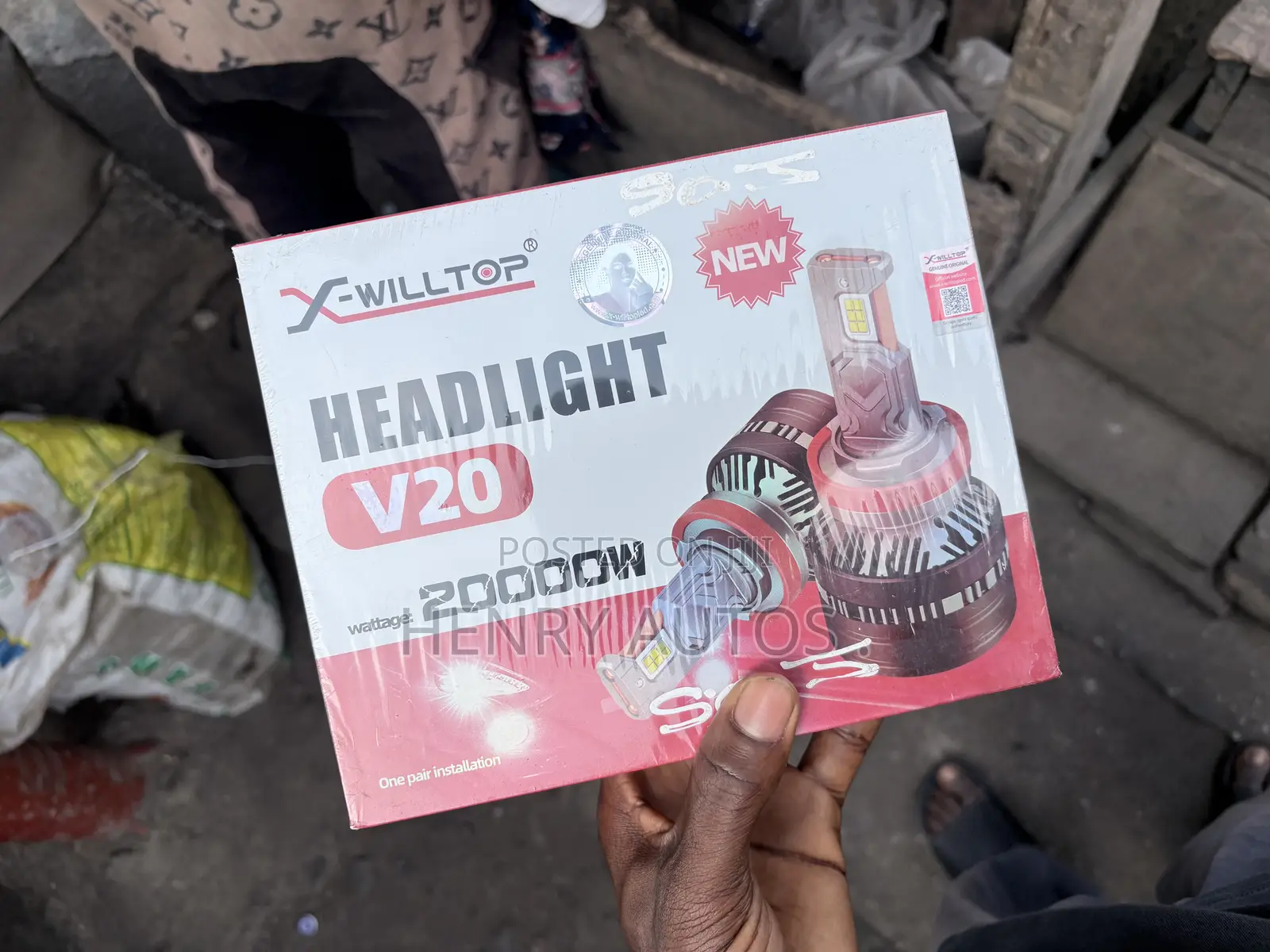 Willtop 20000w Bulb (V20)
