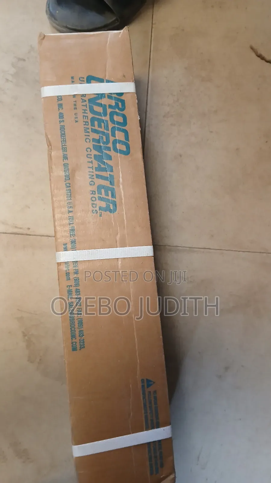 Underwater Electrode Hydroweld