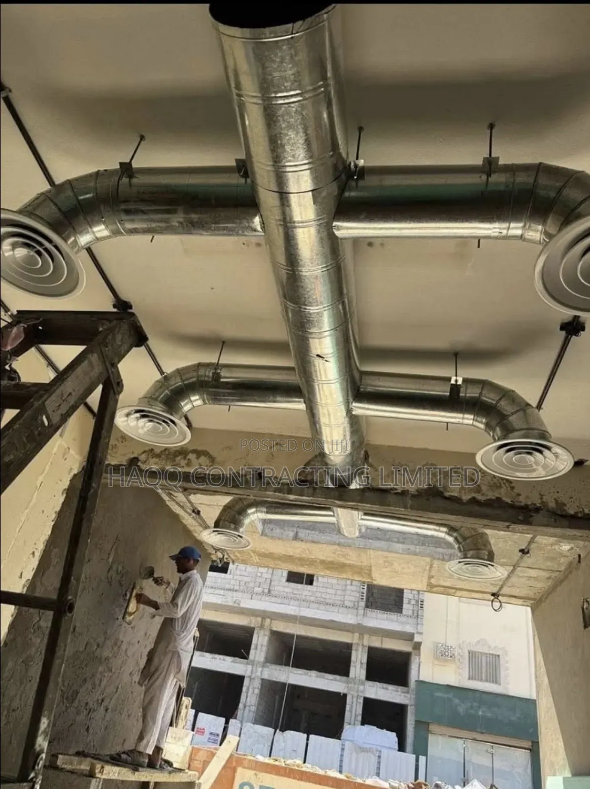 Central Ac Works, Duct Fabrication, and Fibreglass Insulation