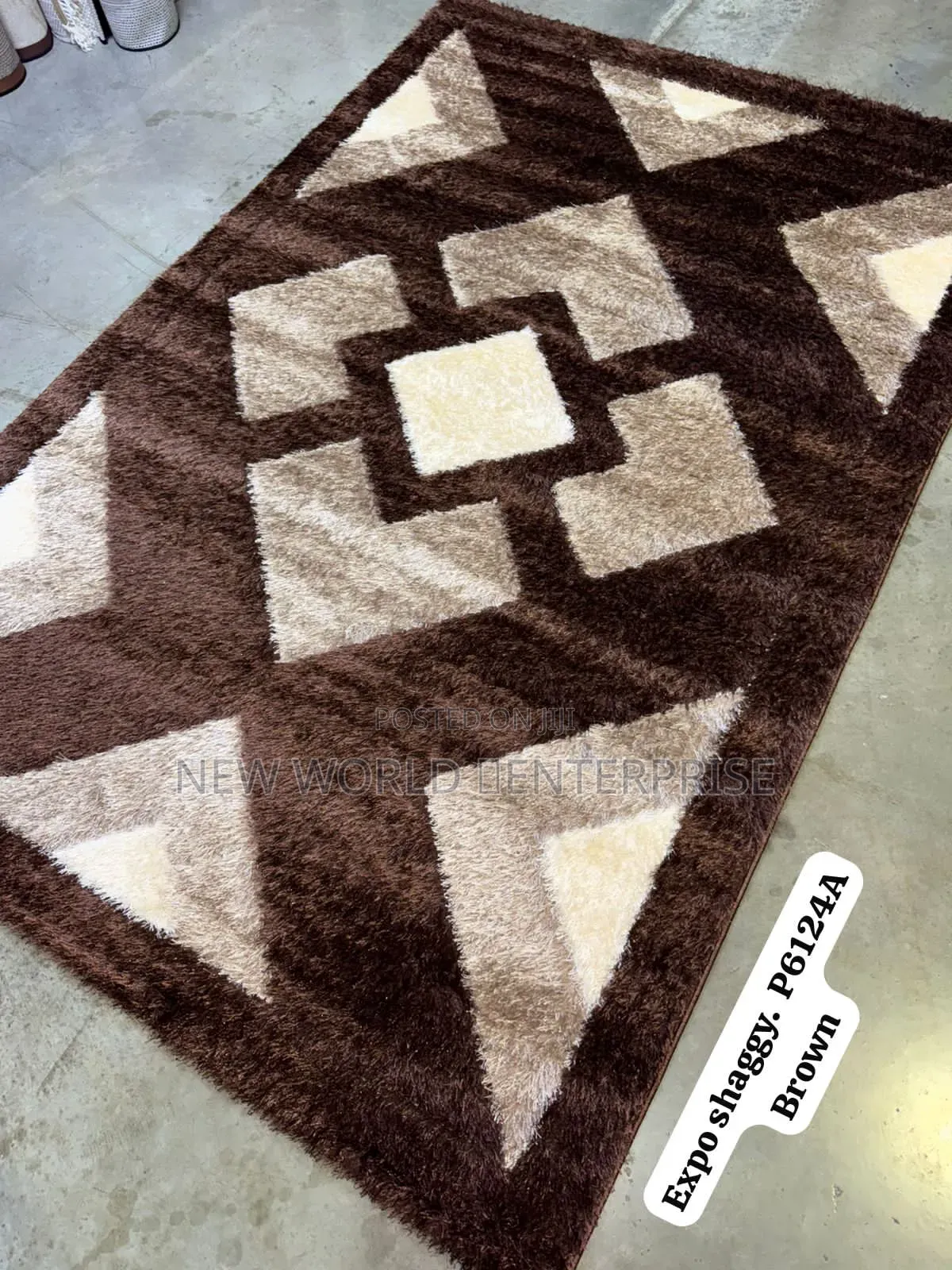 4by6 Feets Original Turkish Shaggy Centre Rug