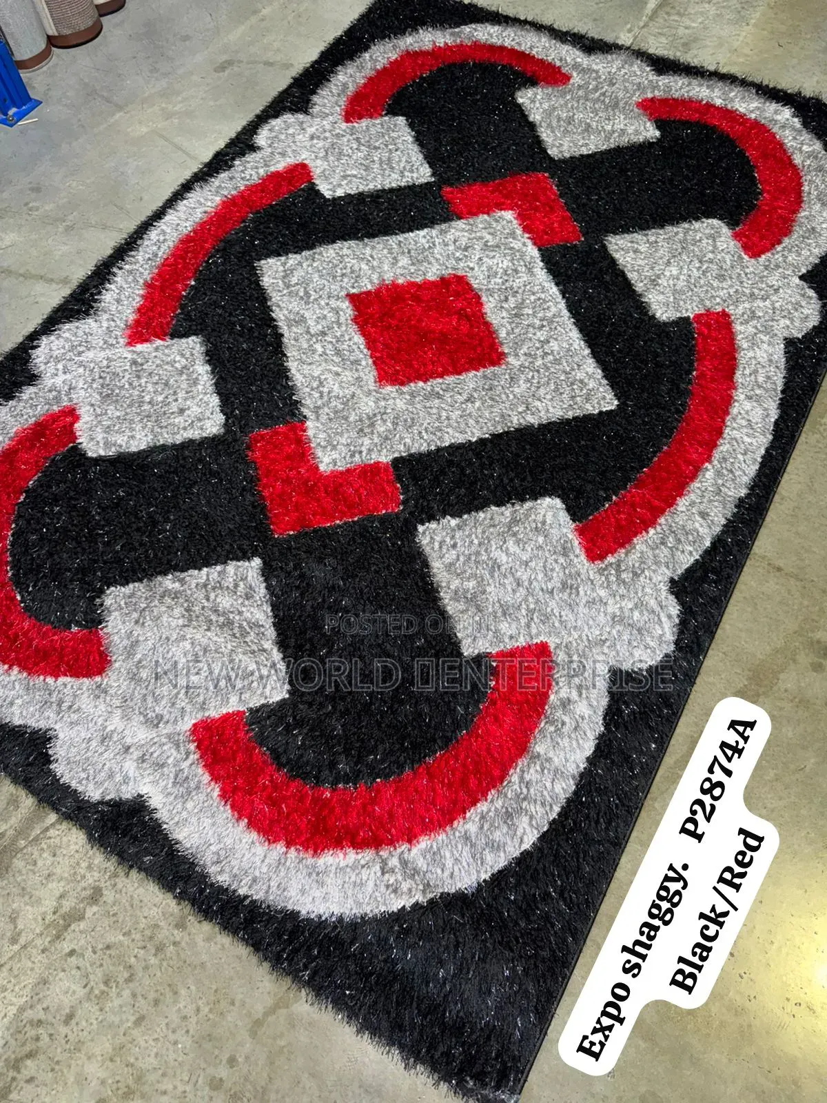 4by6 Feets Original Turkish Shaggy Centre Rug