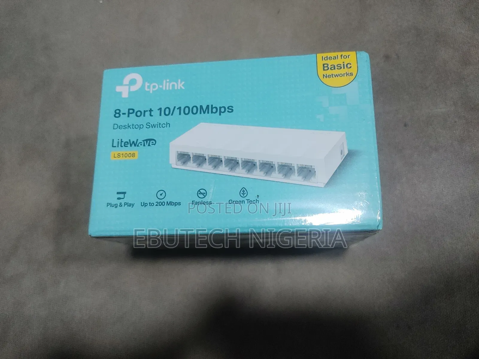 Tp-link Ls1008 8-port 10/100mbps Desktop Network Switch