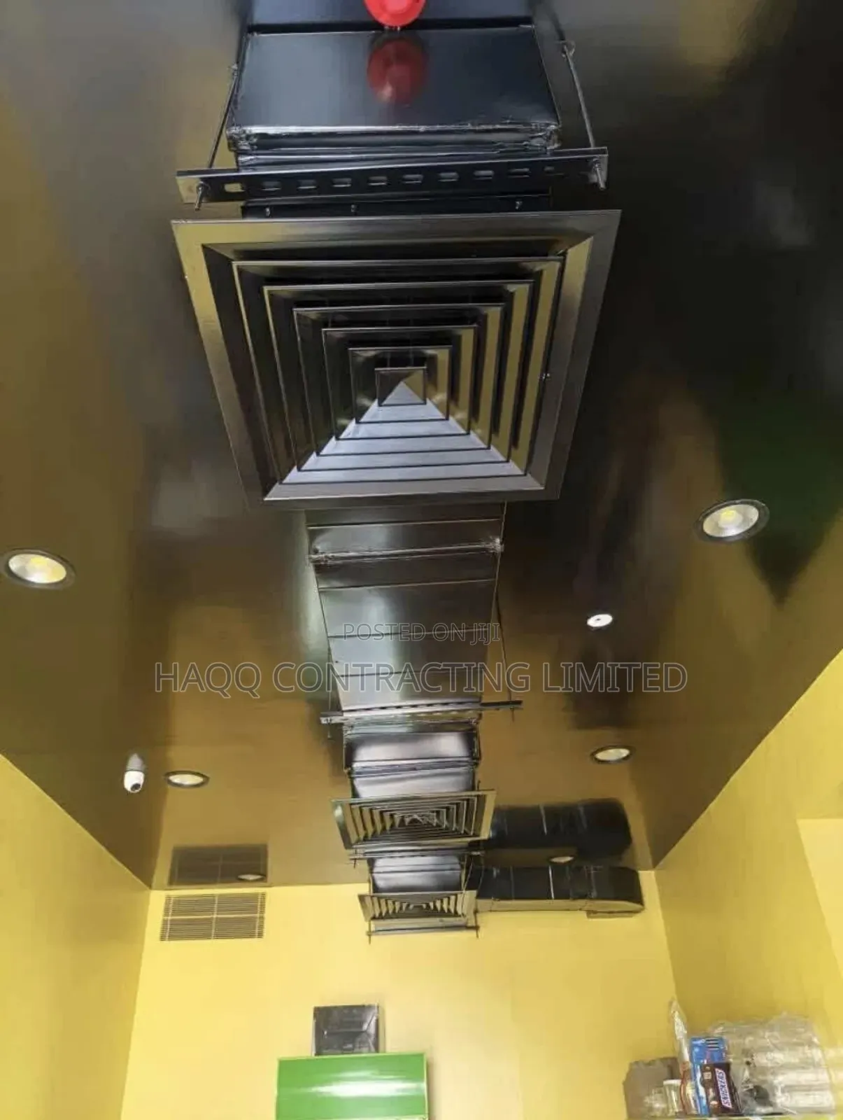 Galvanized Duct Fabrication, Industrial Hvac Works