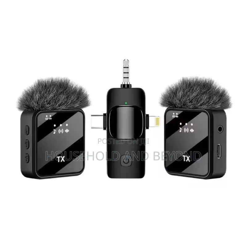 High Quality F11-2 Lavalier Mic 3 in 1 Universal Receiver