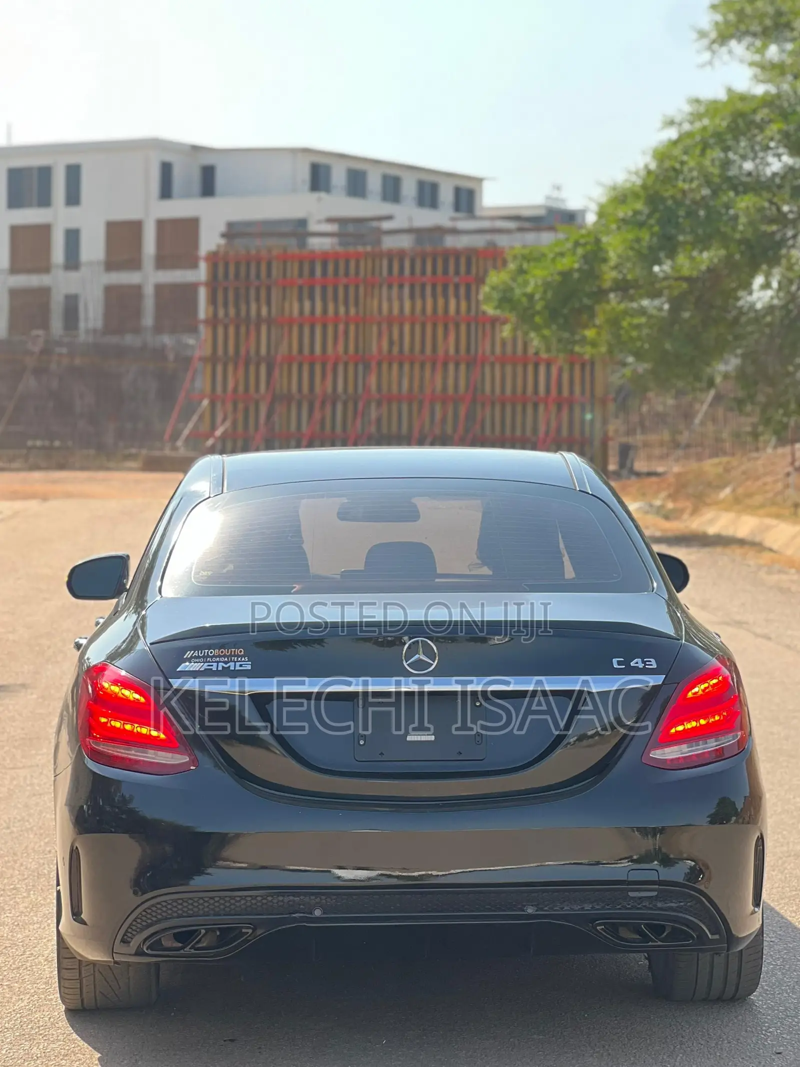 Mercedes-Benz C43 4Matic Sedan AWD (3.0L V6 9AM) 2017 Black