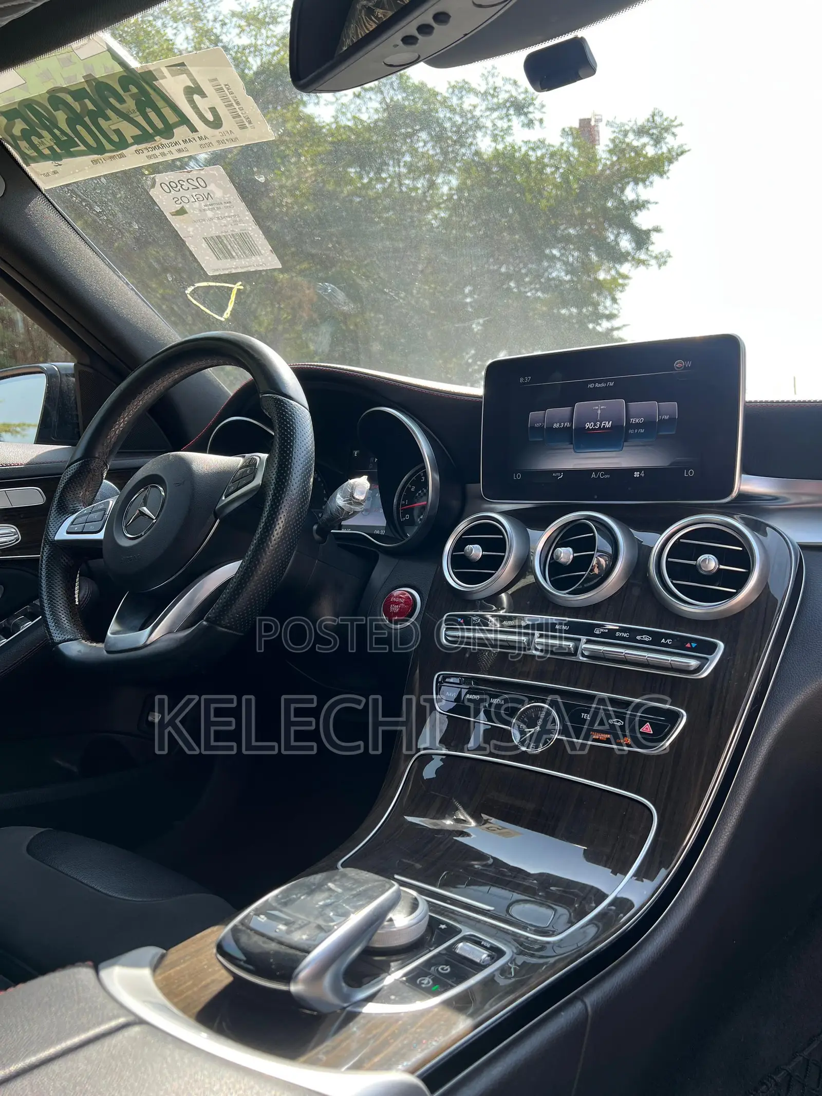 Mercedes-Benz C43 4Matic Sedan AWD (3.0L V6 9AM) 2017 Black