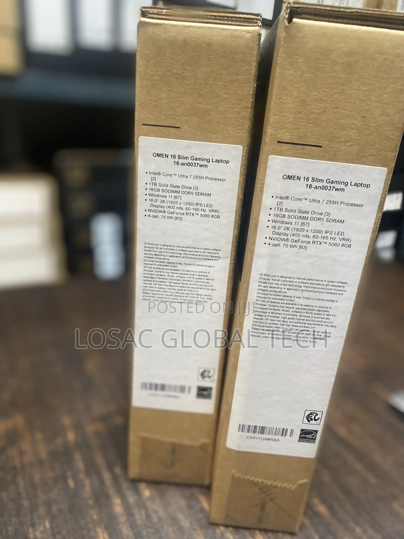 New Laptop HP Omen 16 16GB Intel Core Ultra 7 SSD 1T