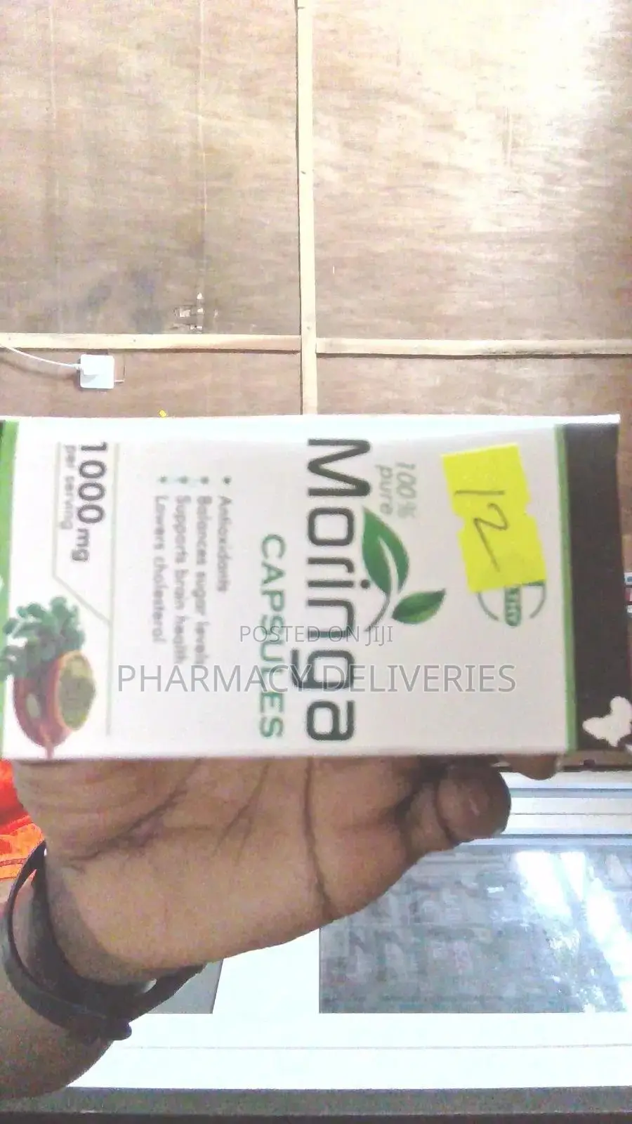 100% Pure Moringa Capsules – Natural Wellness Support