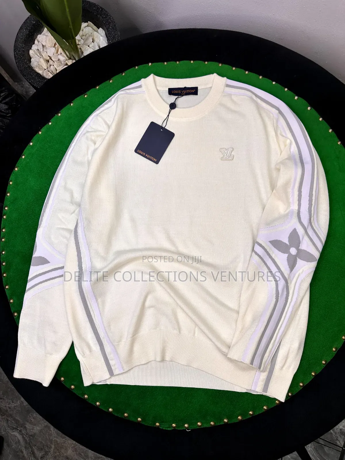 *Louis Vuitton Graphic Knitted Crewneck*
*Available