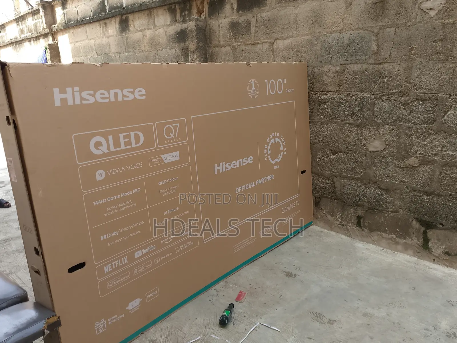 Hisense 100 Inch Uhd Smart Tv With Large Display