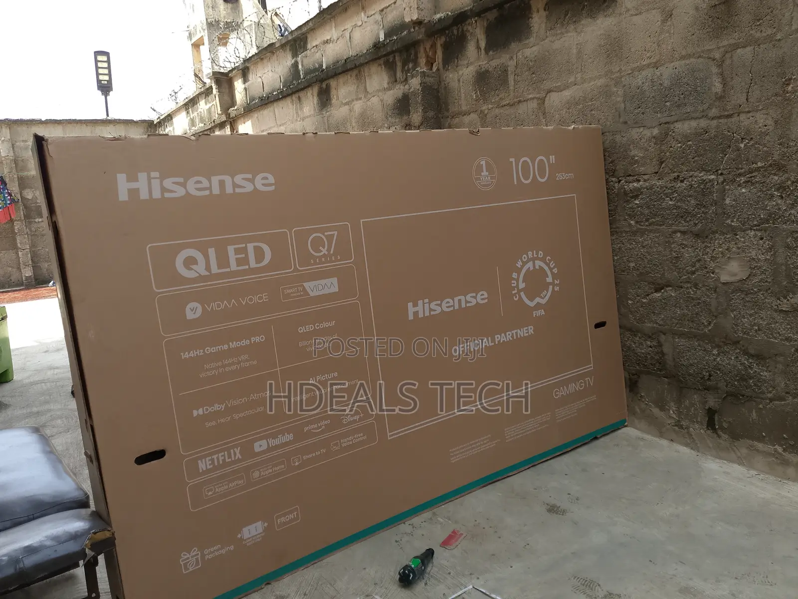 Hisense 100 Inch Uhd Smart Tv With Large Display