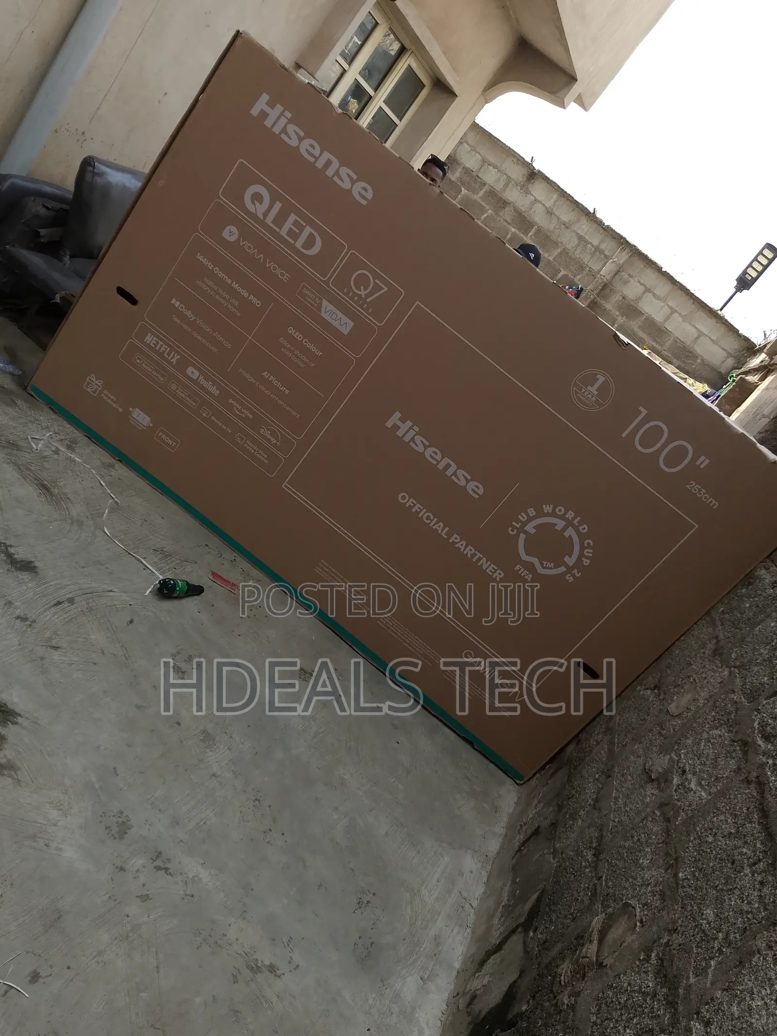 Hisense 100 Inch Large Screen Tv for Home Cinema