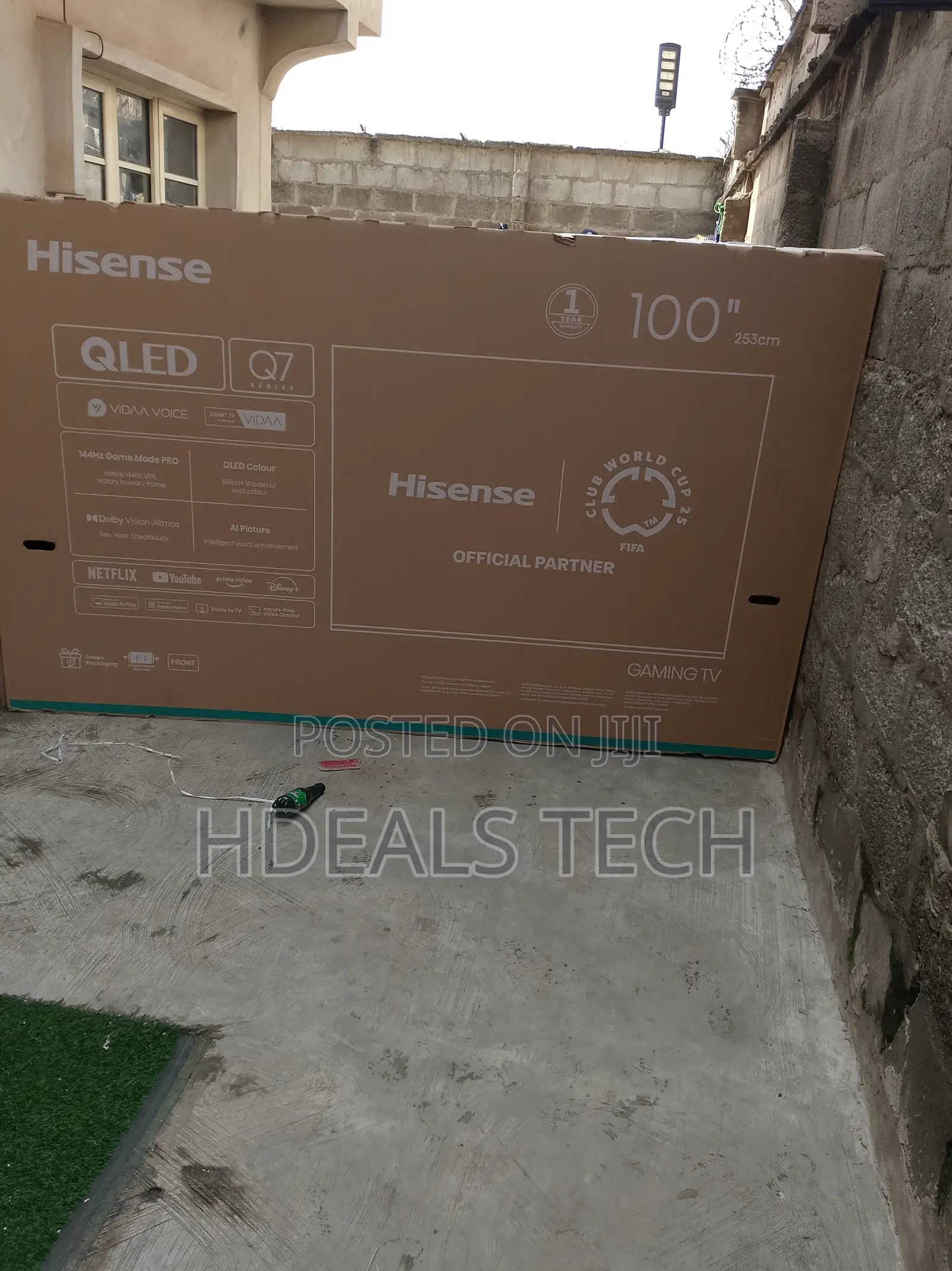 Hisense 100 Inch Large Screen Tv for Home Cinema