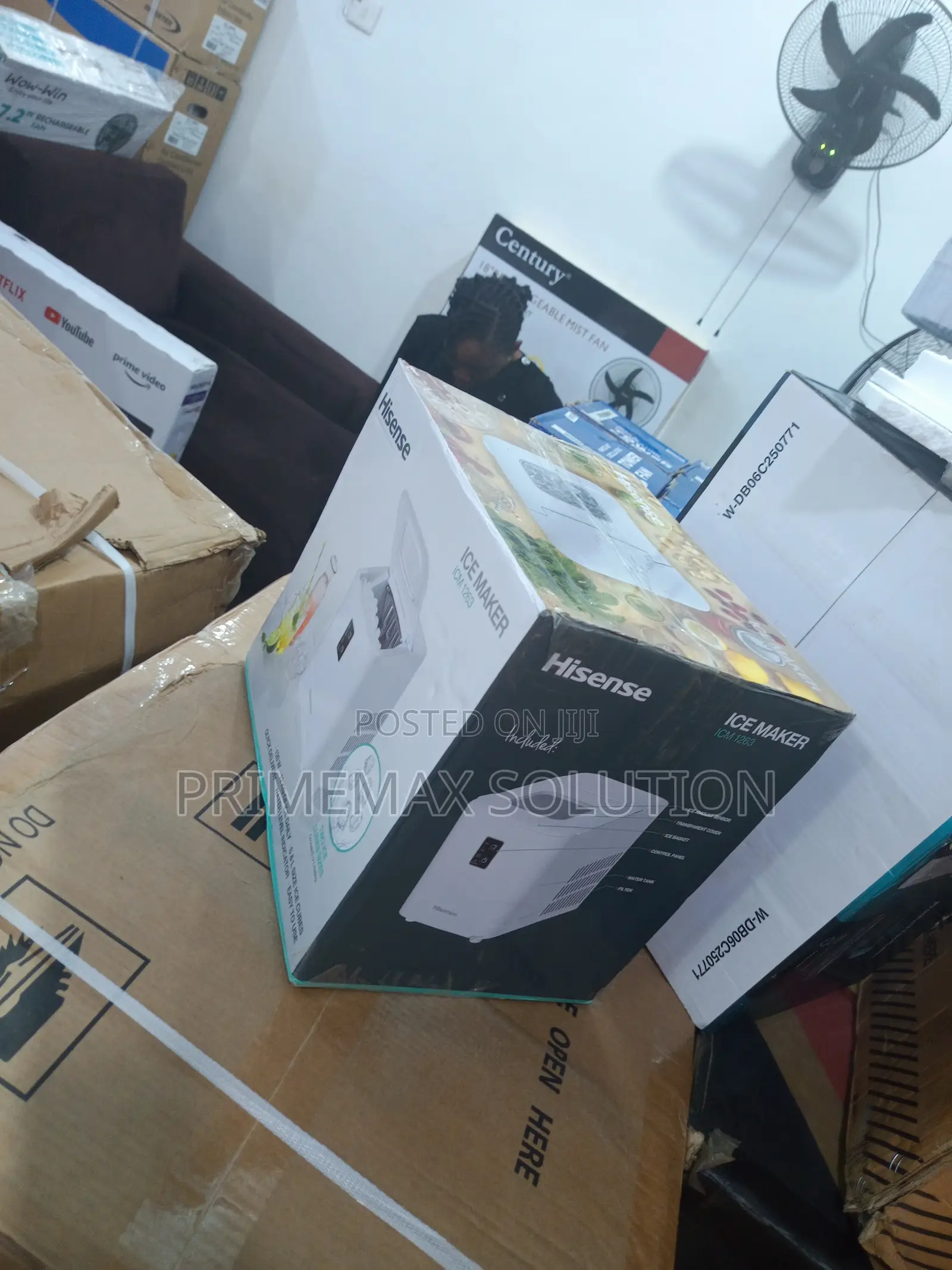 Hisense Fast Production Ice Maker - 12kg Daily Output
