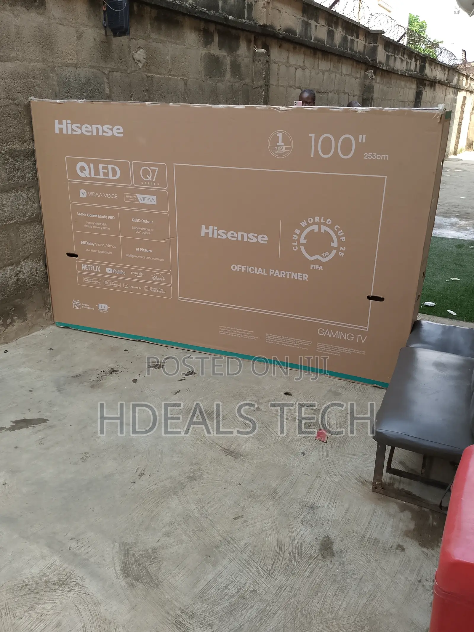 Hisense 100 Inch Smart Led Tv With Digital Display