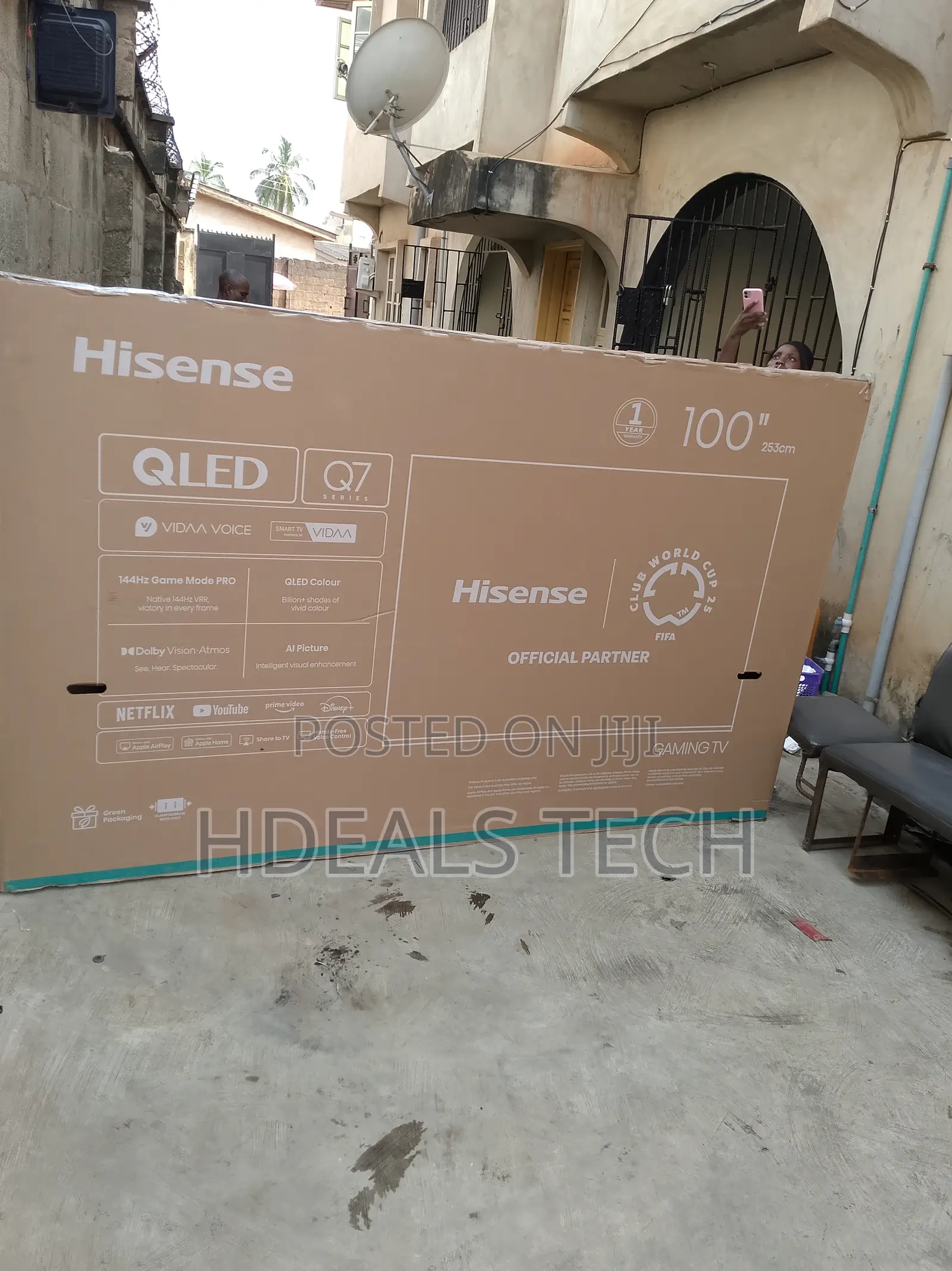 Hisense 100 Inch Led Smart Tv With Clear Display