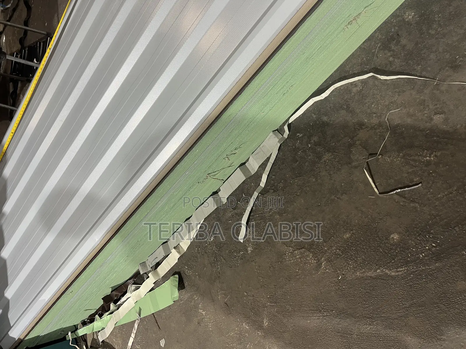 Pale Green 0.18 Roofing Material