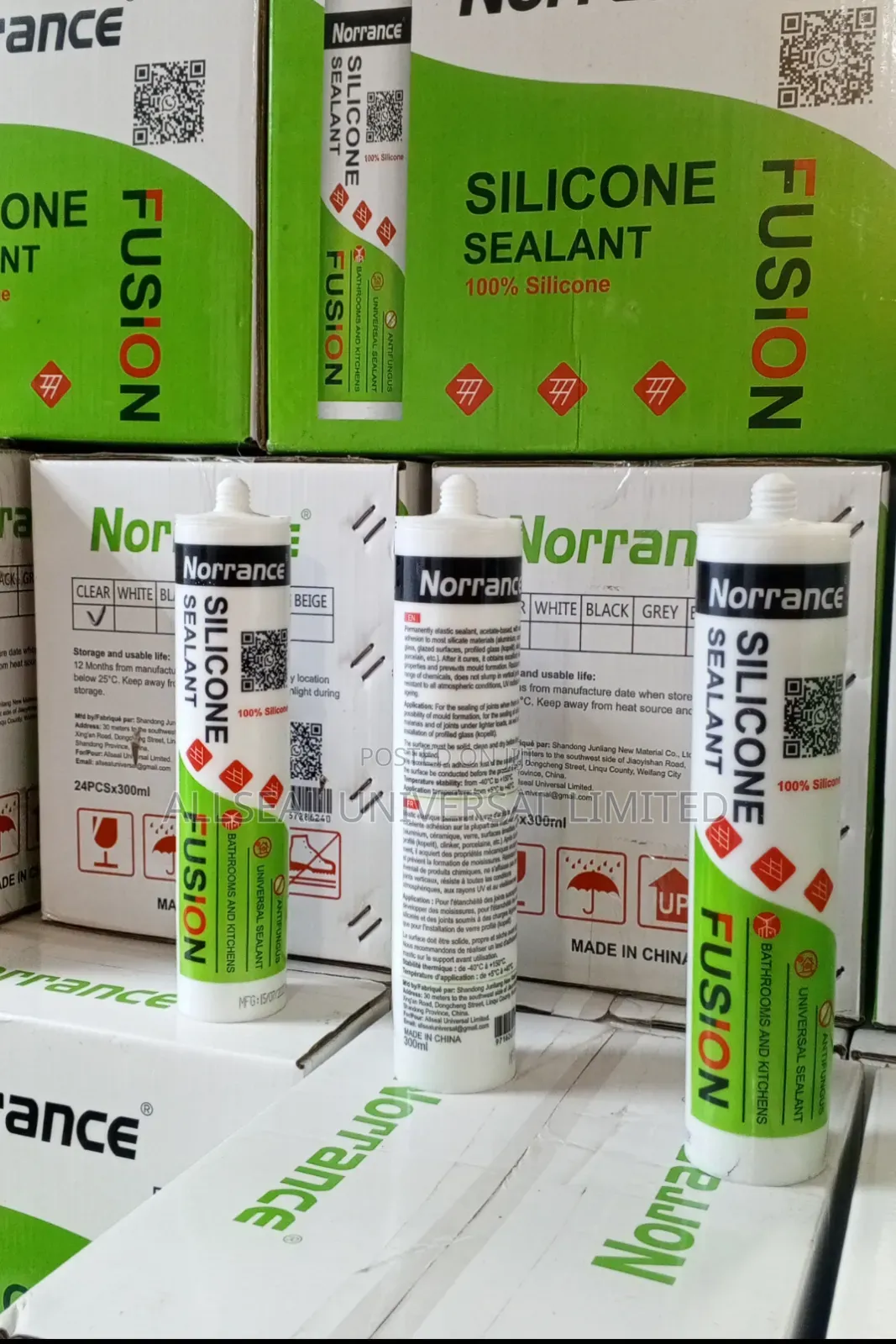 Norrance Fusion Silicone Sealant (Nous Parlons Français)
