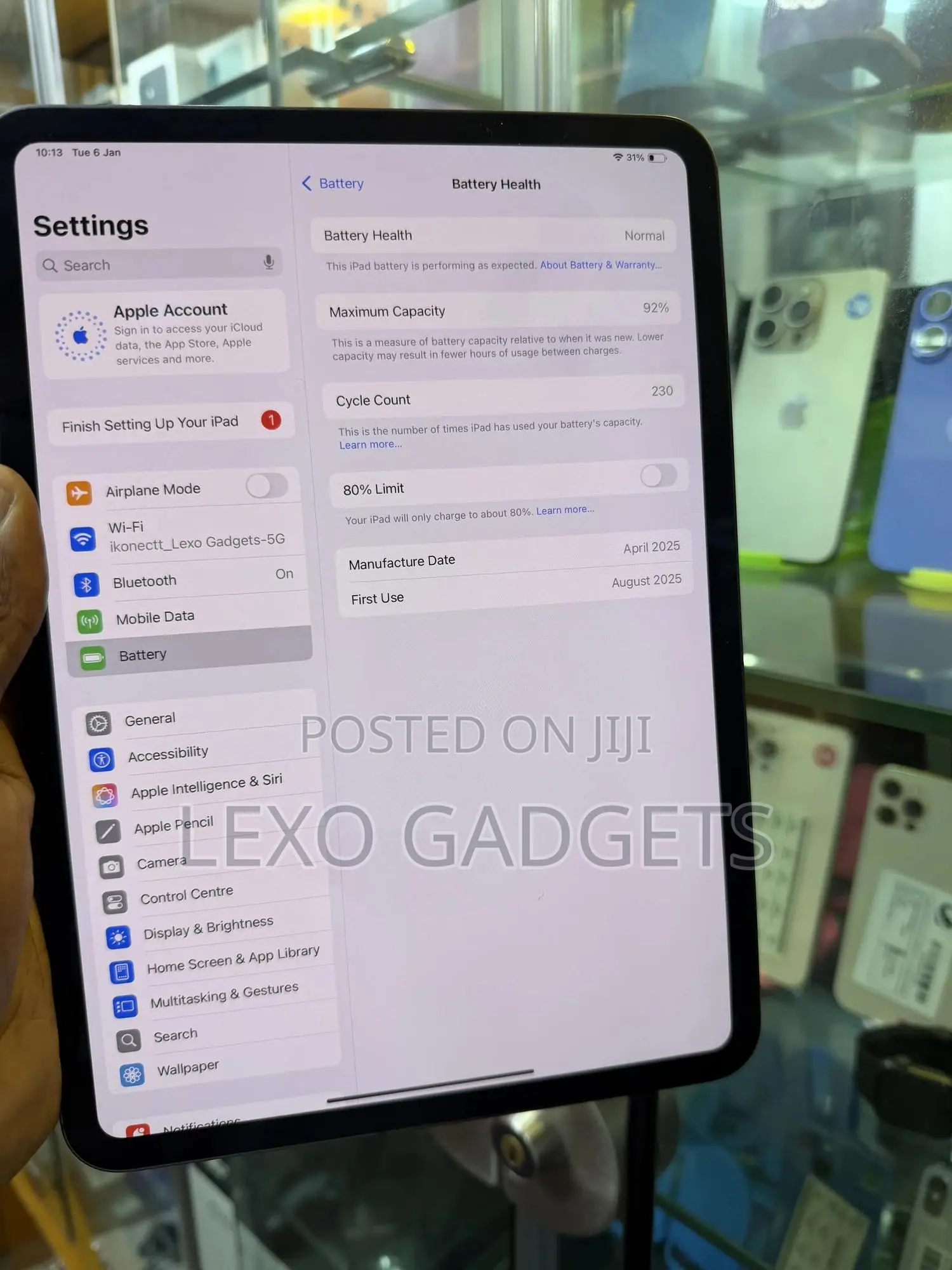 Apple iPad Pro 11 (2024) 256 GB Black