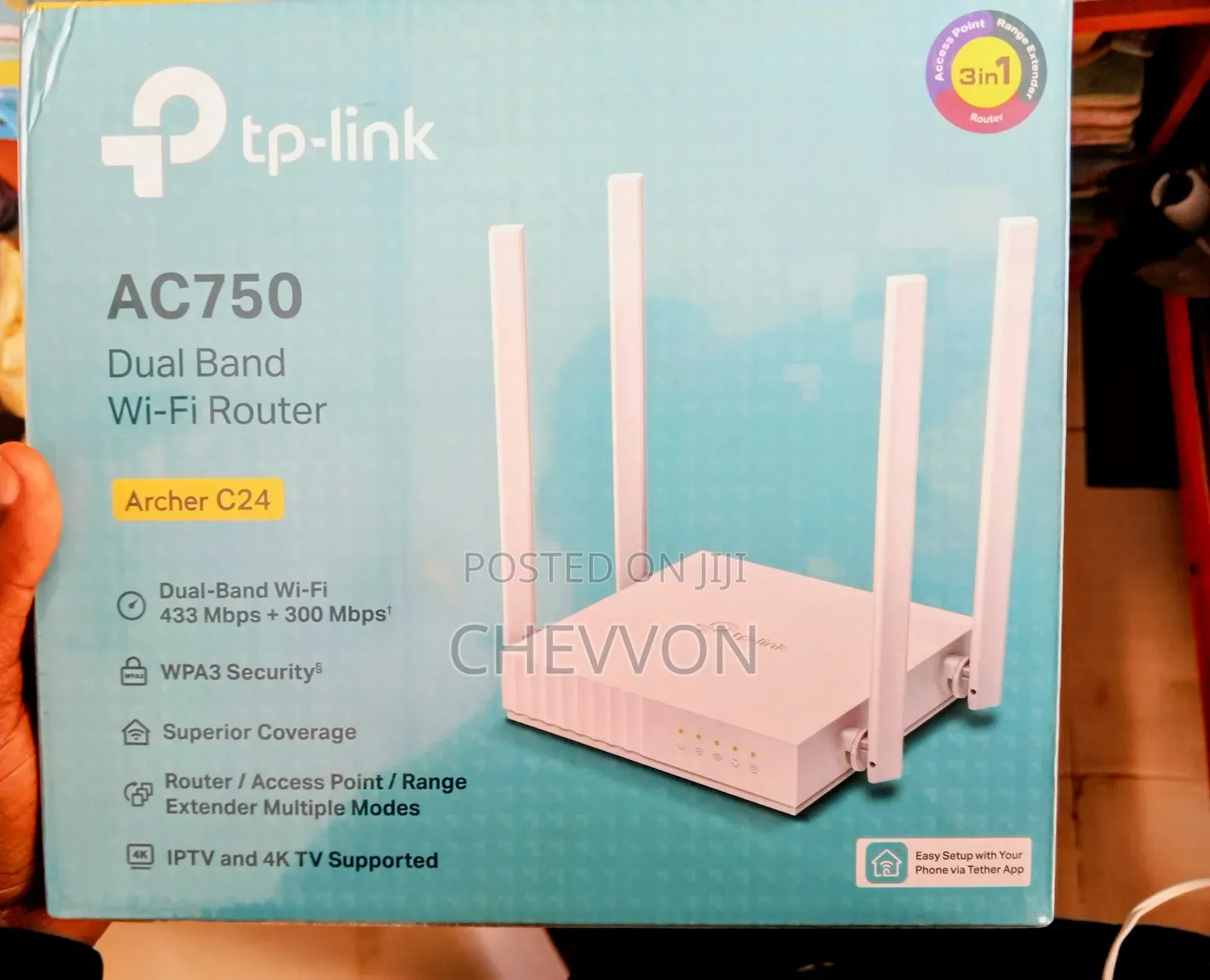 Tp-Link/ Ac750/ Dual Band Wi-Fi Router