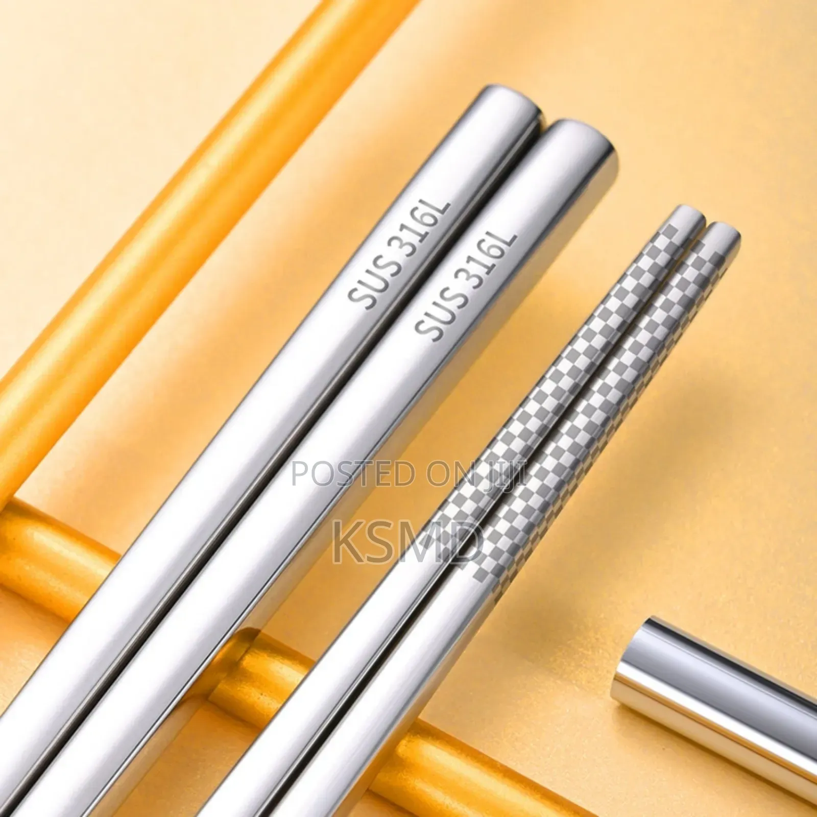 10 Pieces 316 Japanese Stainless Steel Chopsticks