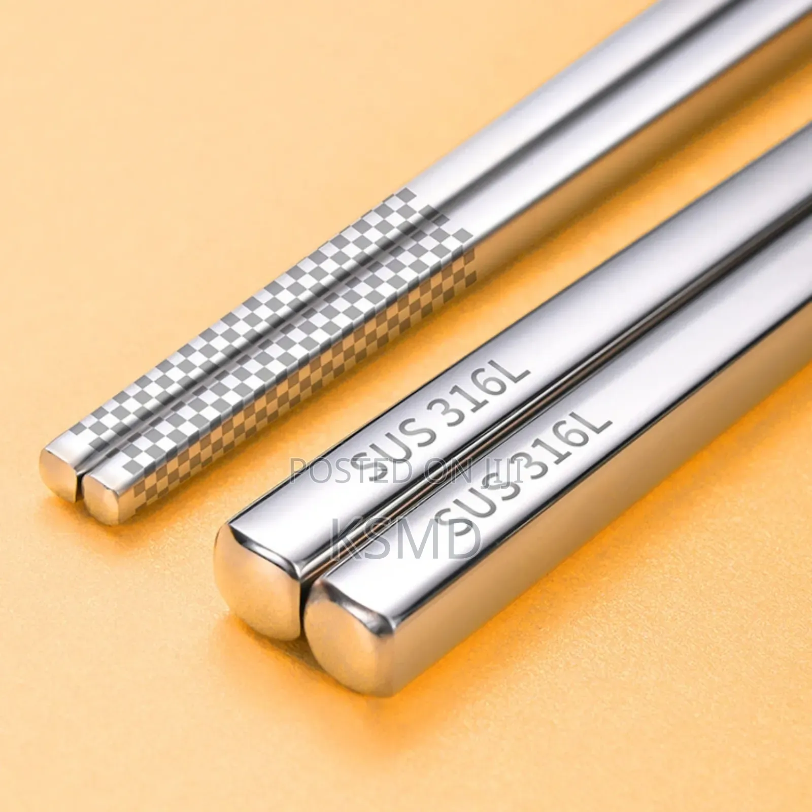 10 Pieces 316 Japanese Stainless Steel Chopsticks