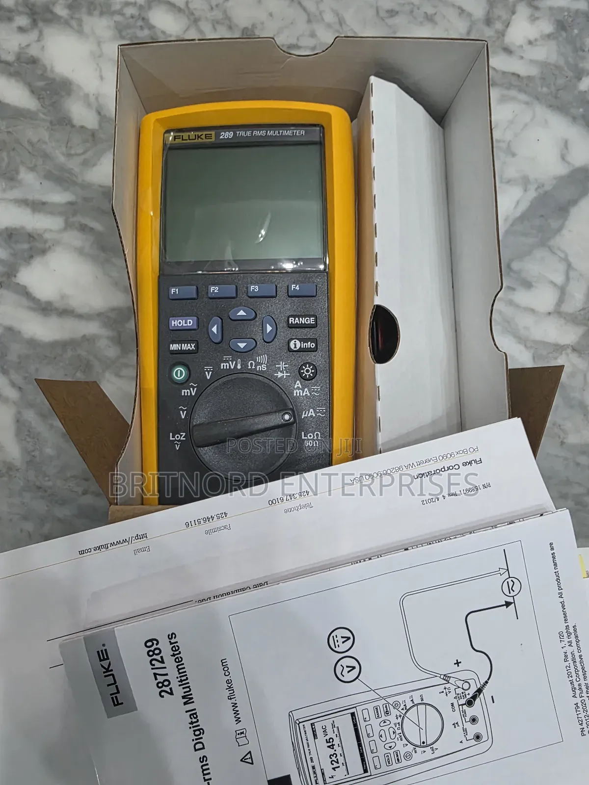 Fluke 289 True-RMS Industrial Data Logging Multimeter