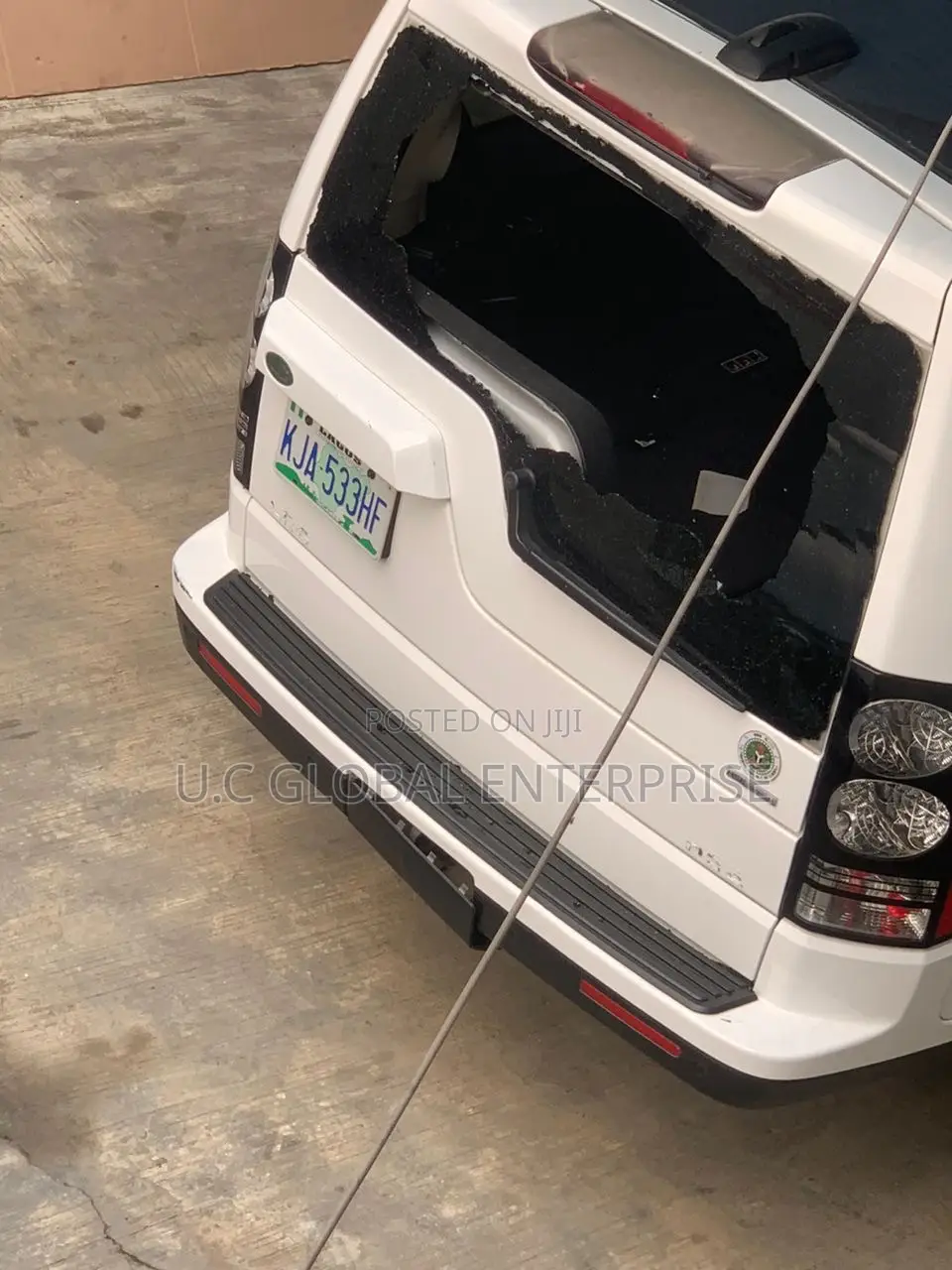 Back Windscreen Glass For