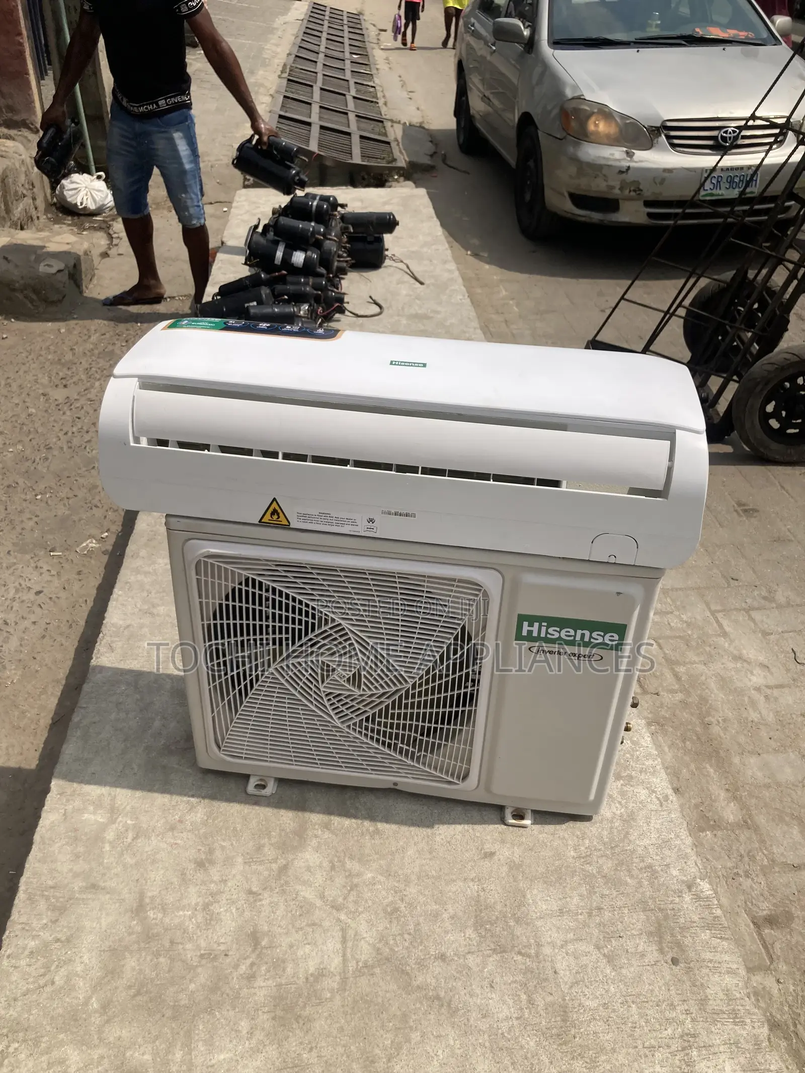 Clean Uk Used Hisense Inverter Ac 1.5hp
