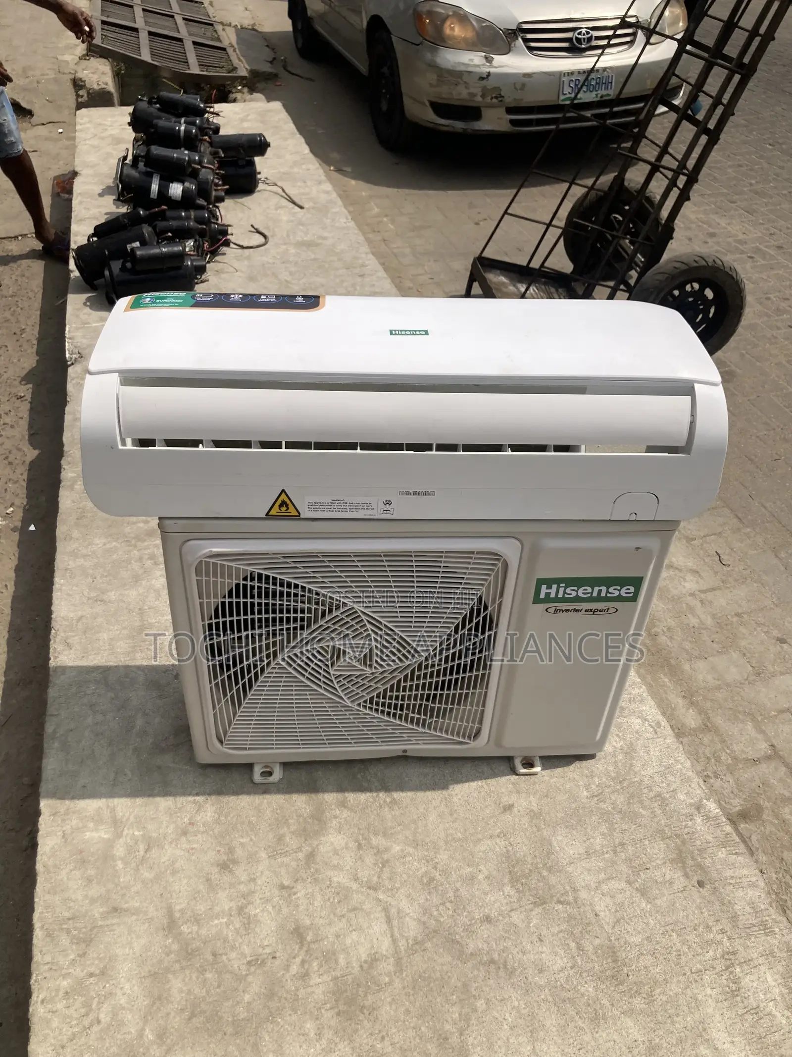 Clean Uk Used Hisense Inverter Ac 1.5hp