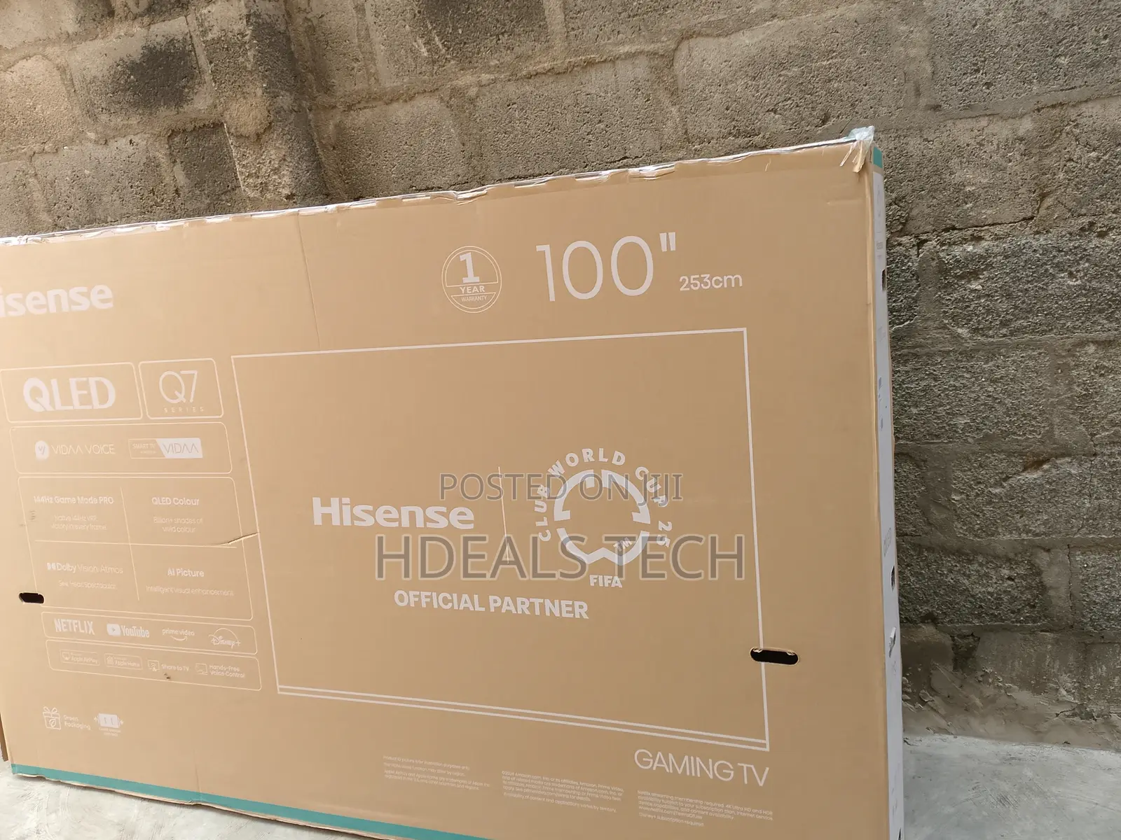Hisense 100-Inch Home Cinema Beast – Crystal Display