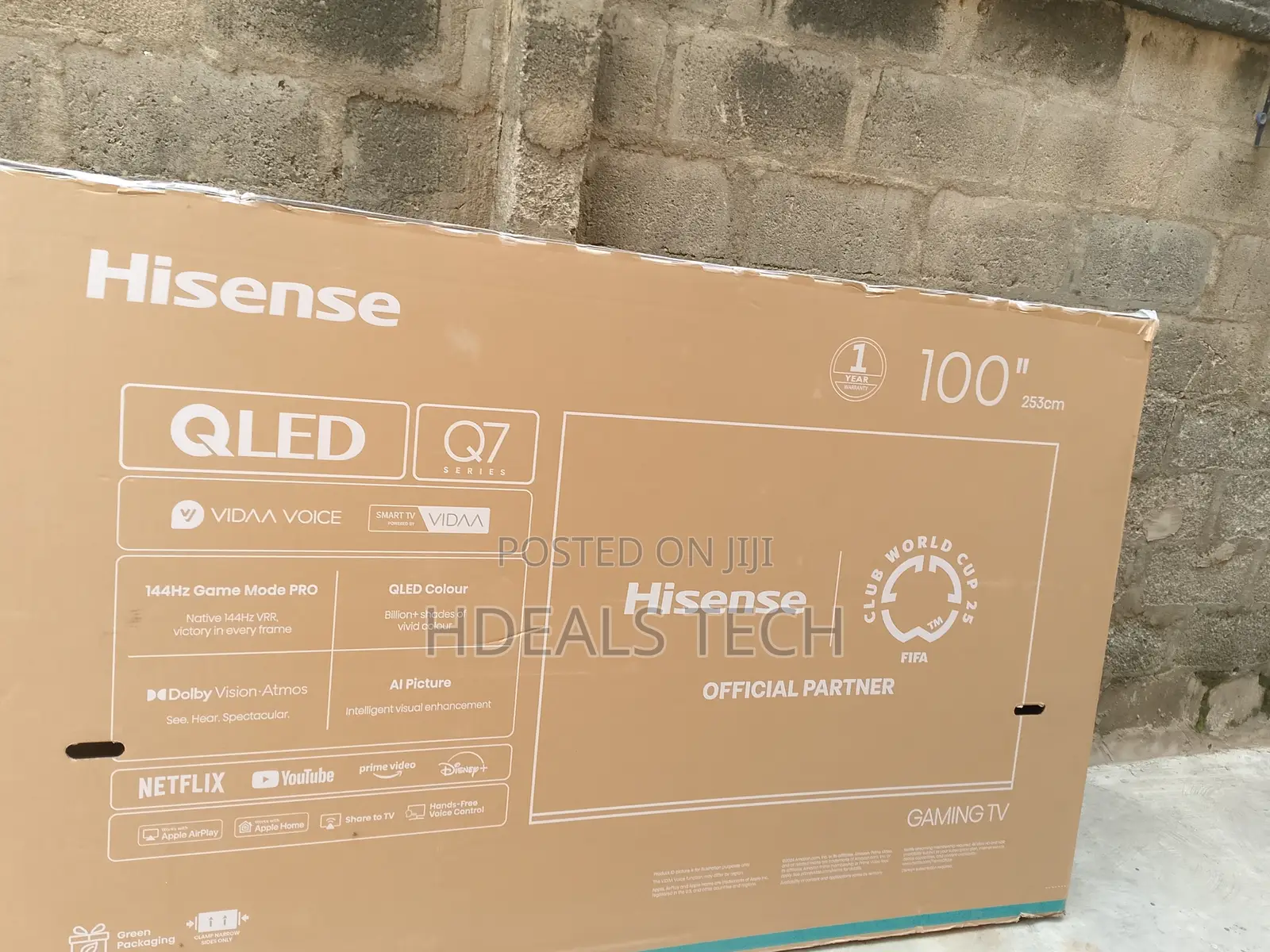 Hisense 100-Inch Ultra Cinema Screen – Massive Display