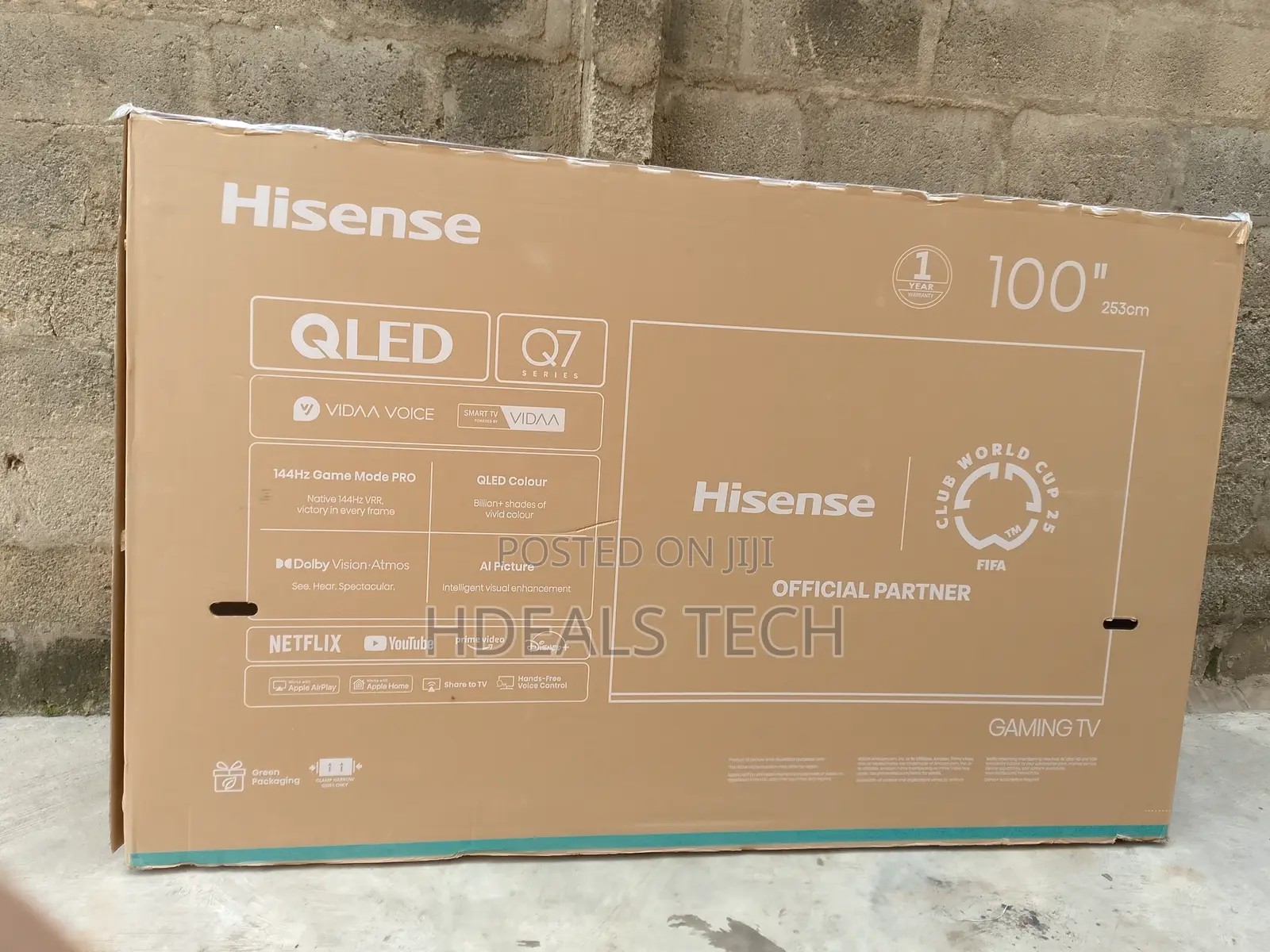 Hisense 100-Inch Ultra Cinema Screen – Massive Display