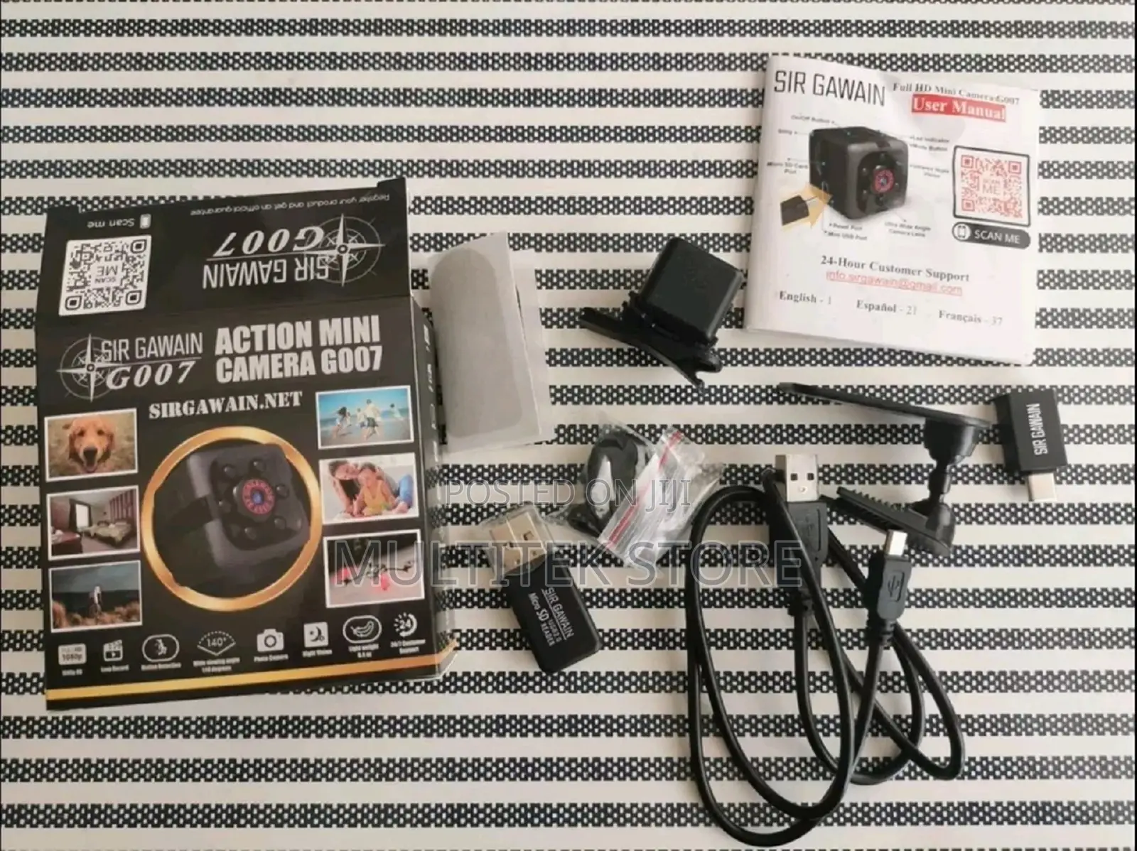 Sir Gawain Action Mini Portable Camera G007