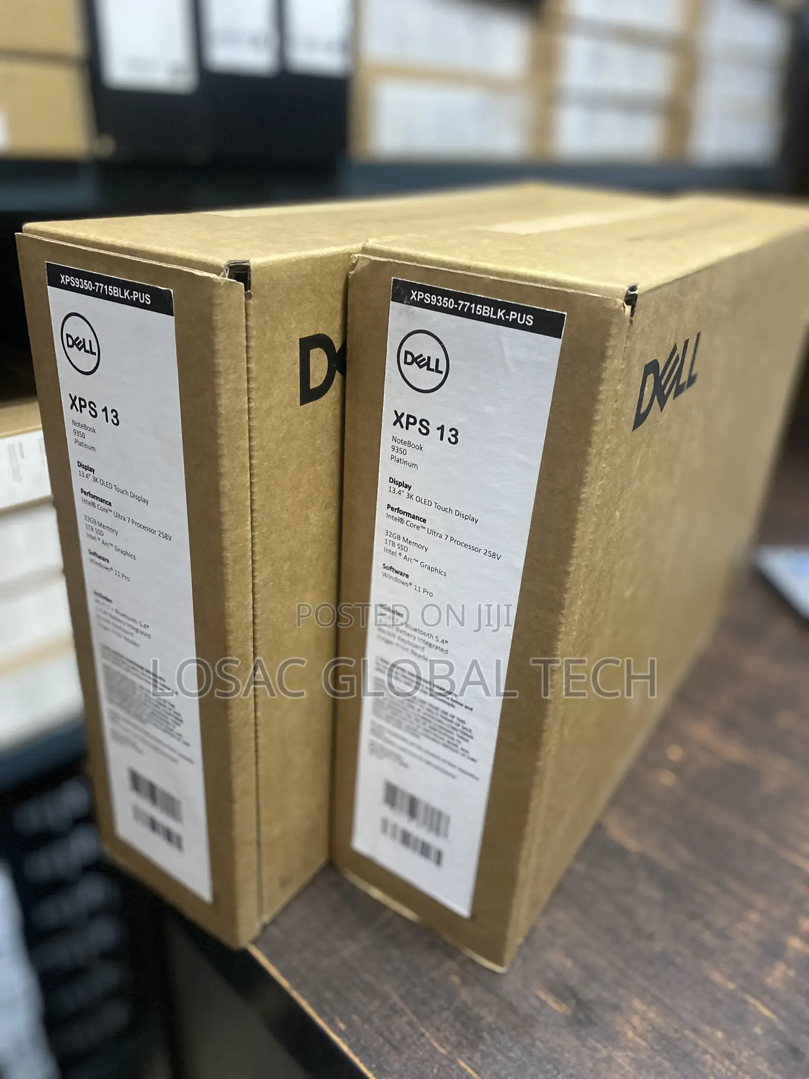 New Laptop Dell XPS 13 9350 32GB Intel Core Ultra 7 SSD 1T