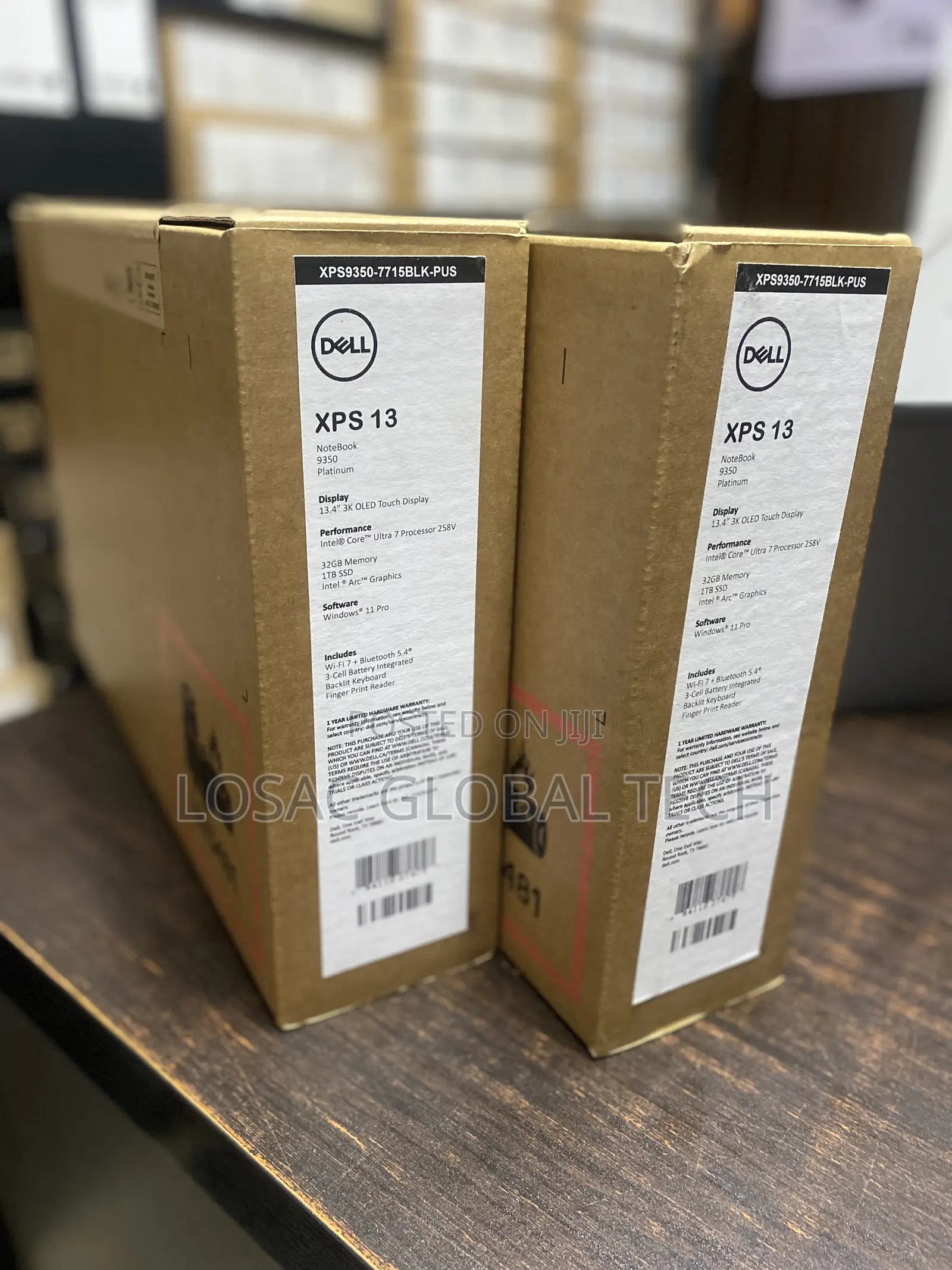 New Laptop Dell XPS 13 9350 32GB Intel Core Ultra 7 SSD 1T