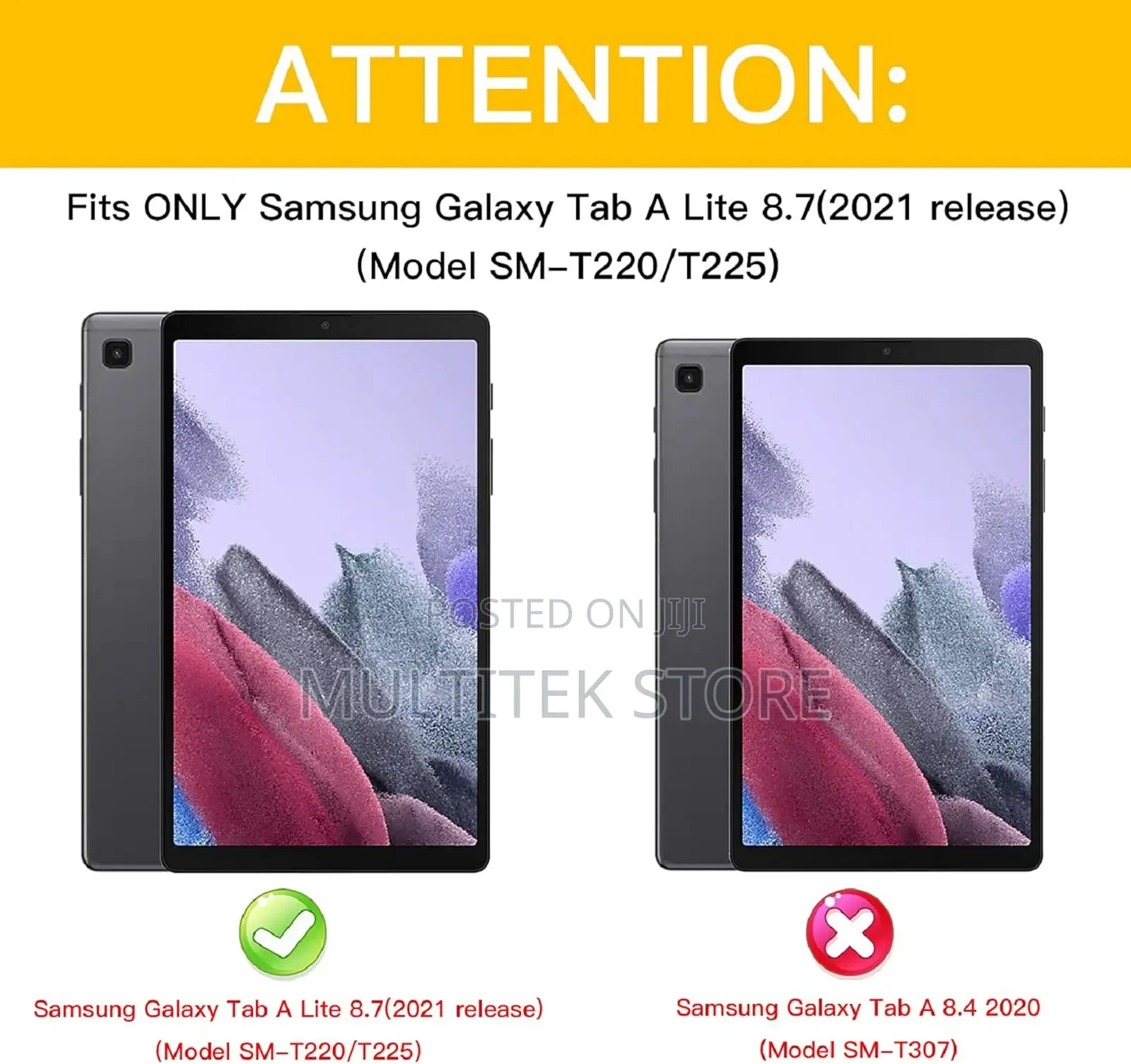 Rantice Samsung Galaxy Tab A7 Lite Case