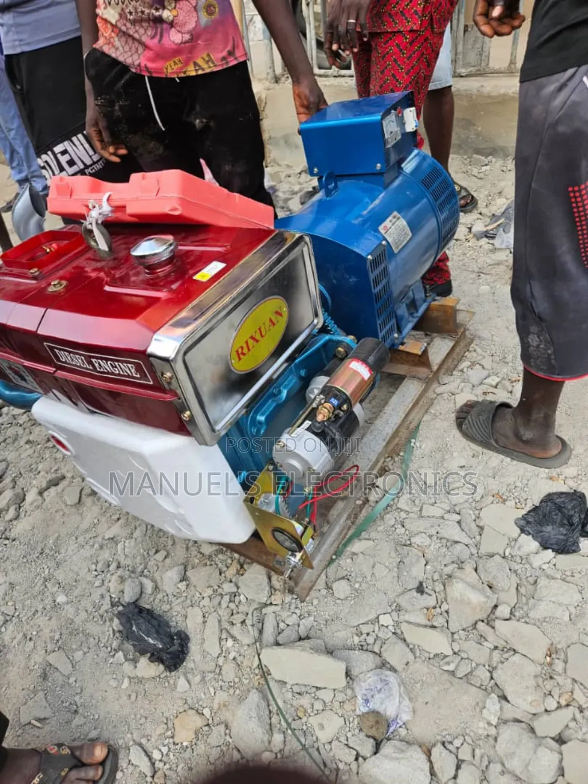 Basic Diesel Generator 1115 Engine With 15kva Coil 100% Copper Coil
