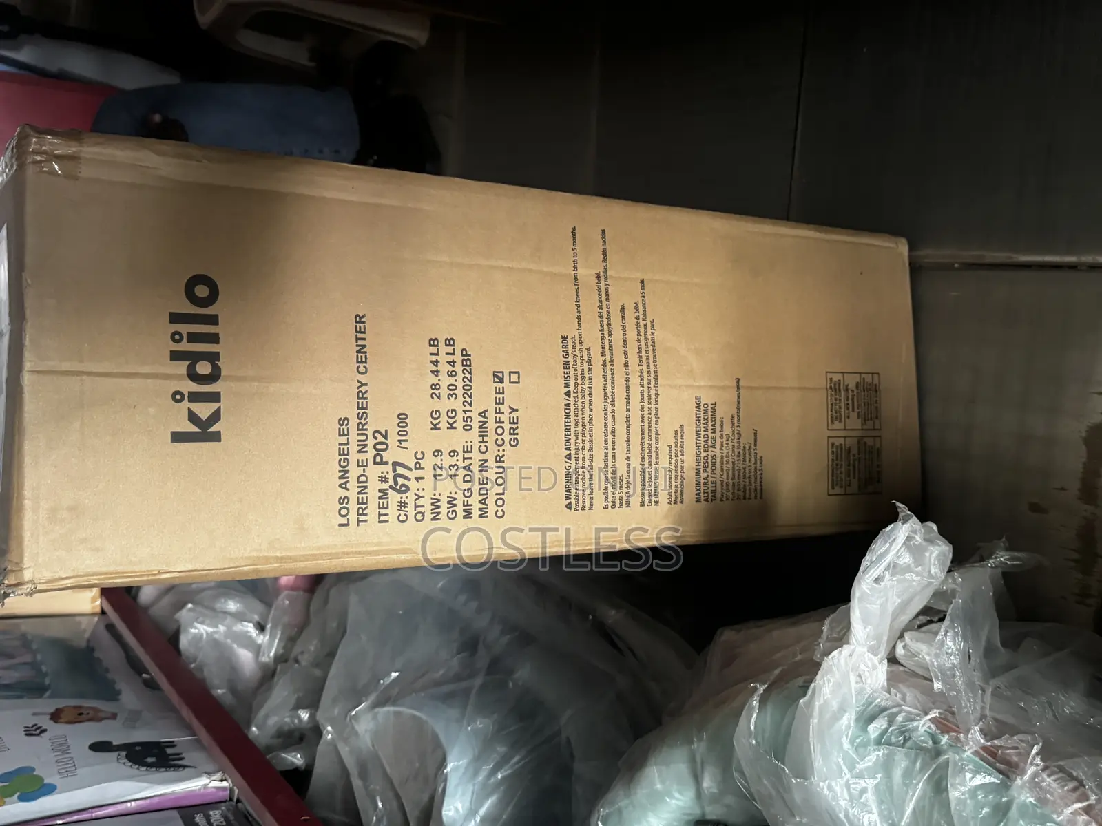 Kidilo Baby Travel Cot