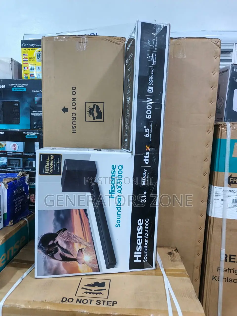 500 Watt Sound Bar by Hisense Model Ax3100q