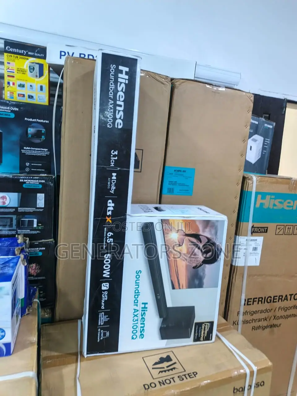 Hisense Sound Bar Ax3100q 500w Audio Unit