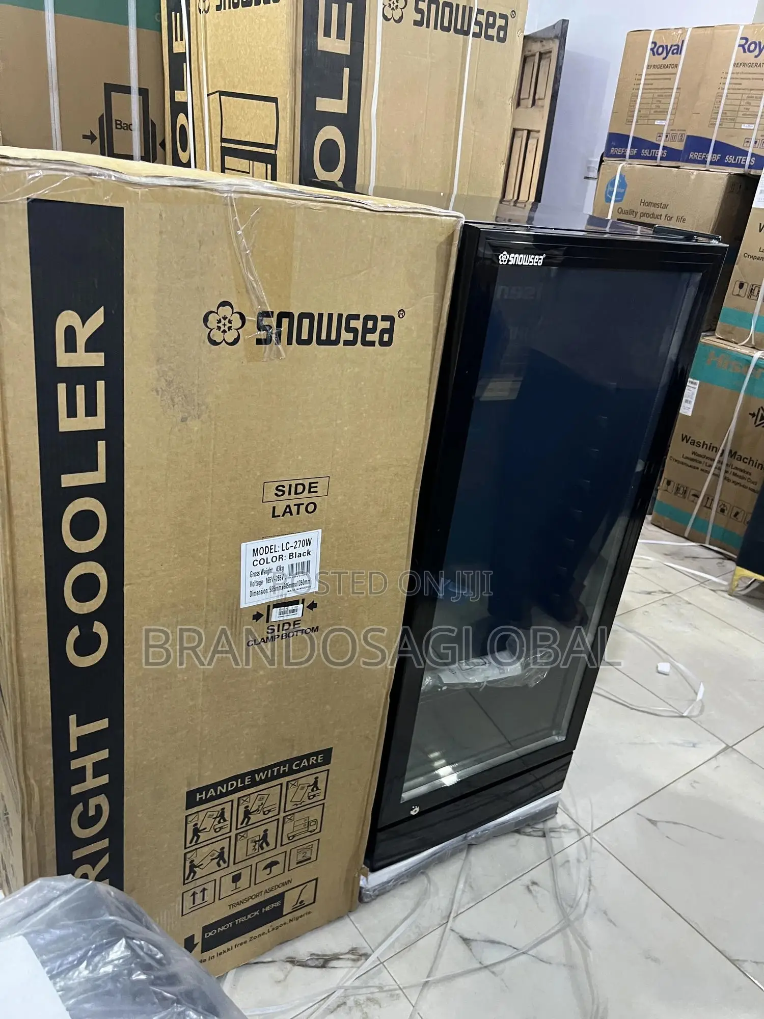 Snowsea 270l Upright Chiller Lc-270w for Daily Use