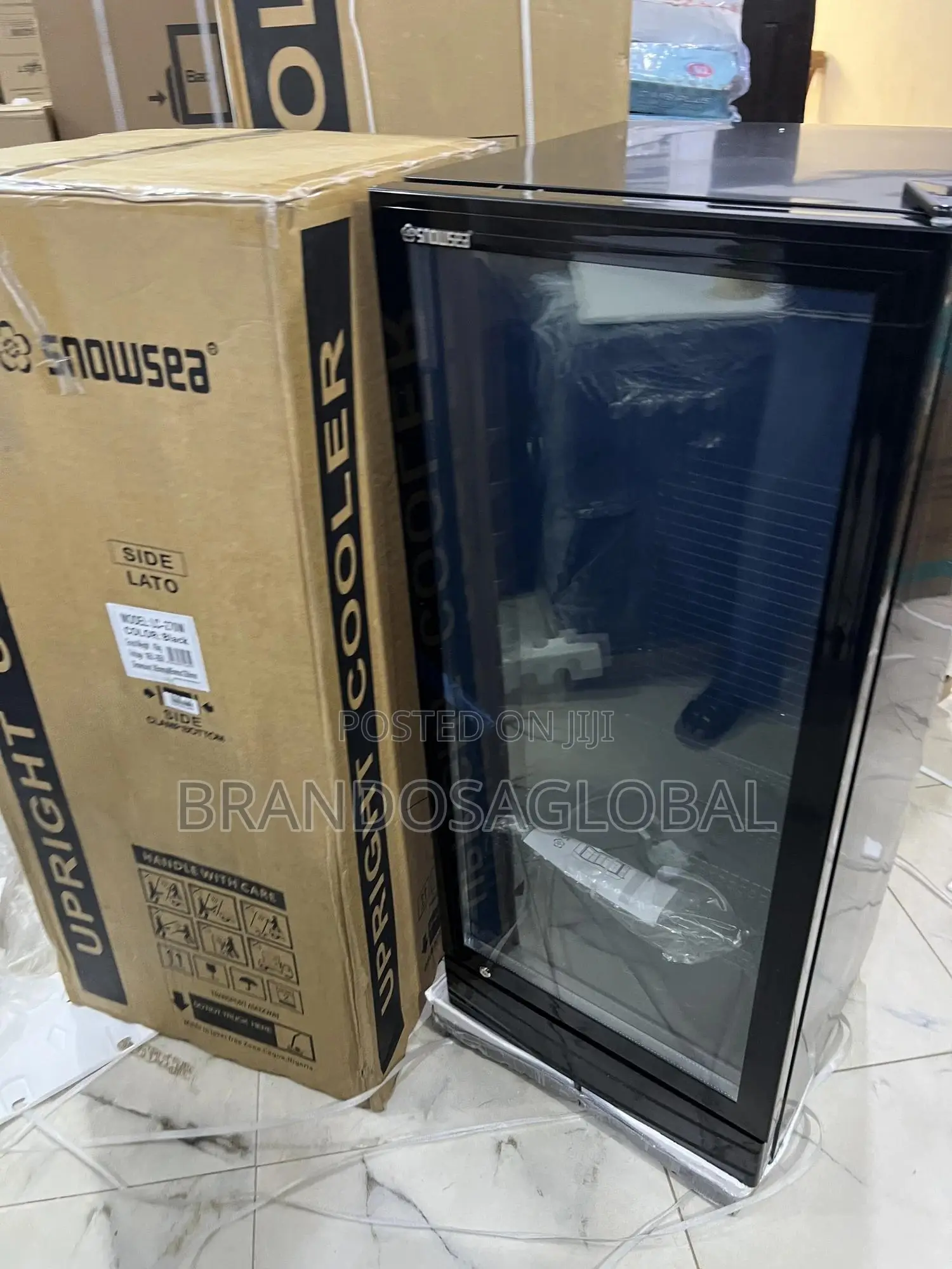 Snowsea 270l Upright Chiller Lc-270w Stylish and Functional