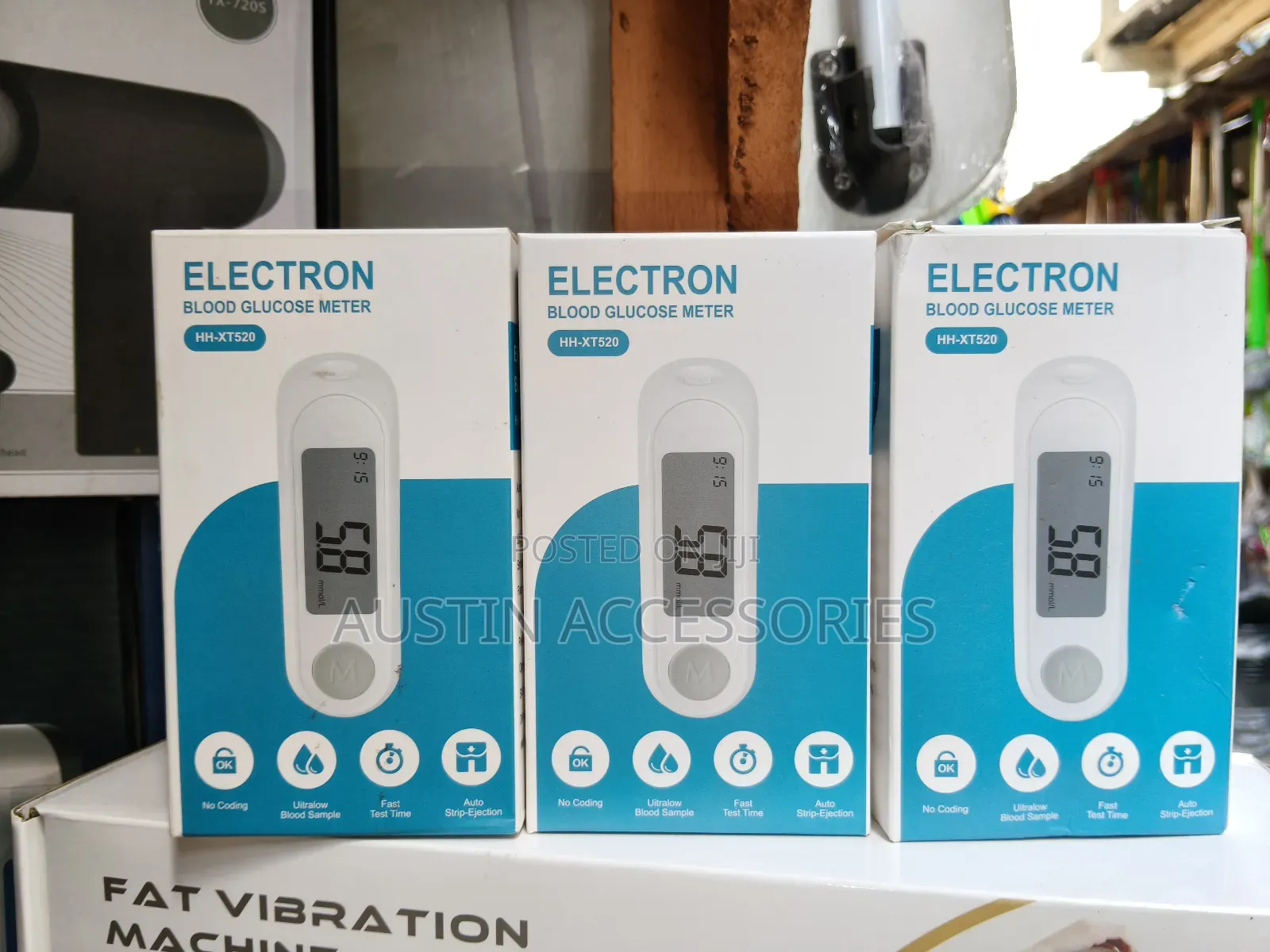Electron Blood Glucose Meter