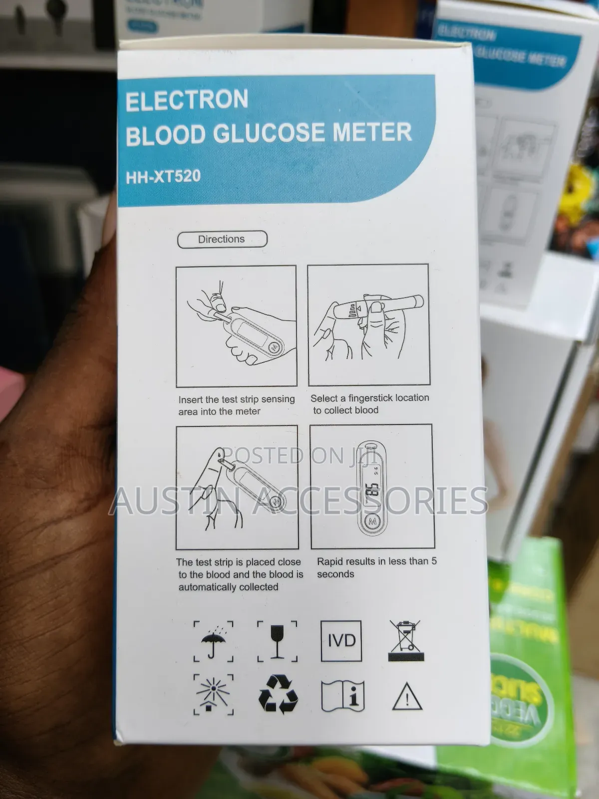 Electron Blood Glucose Meter