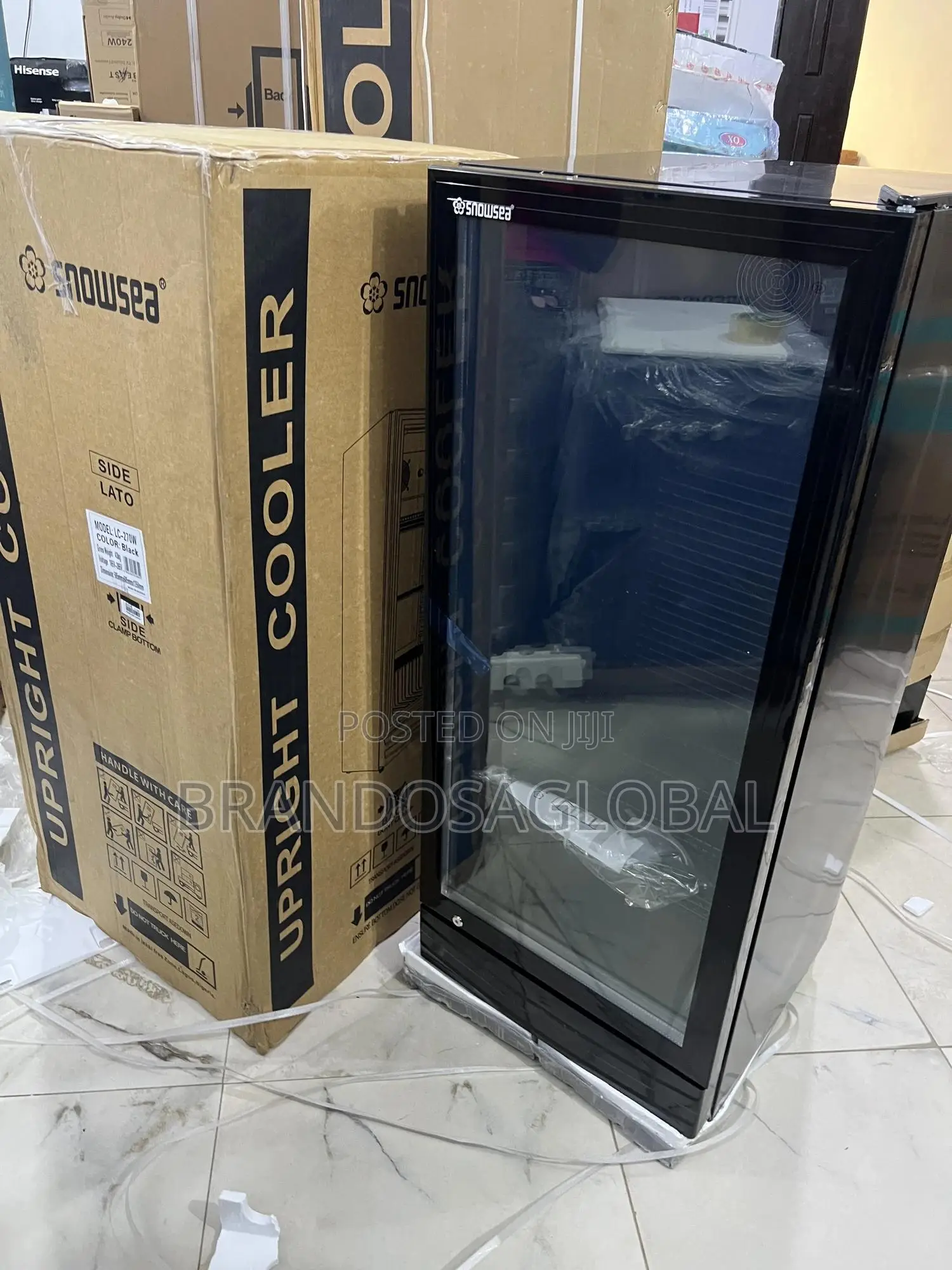 Snowsea 270l Display Fridge Chiller Lc-270w