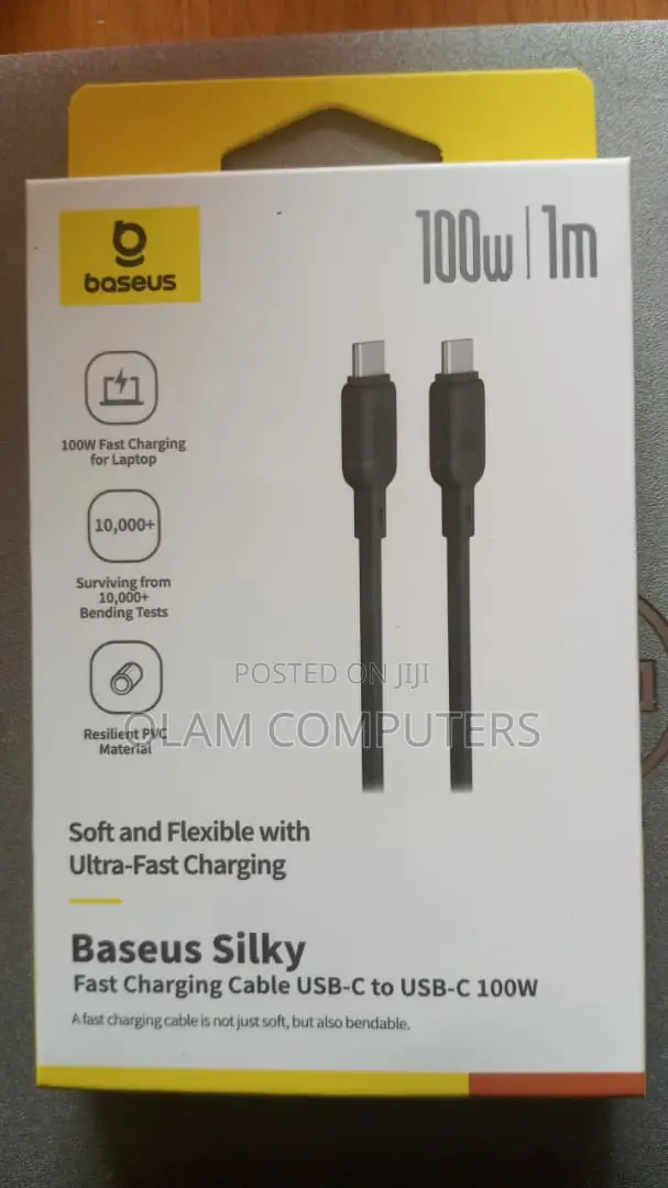 Baseus Silky Fast Charger Cable Usb-C to Usb-C