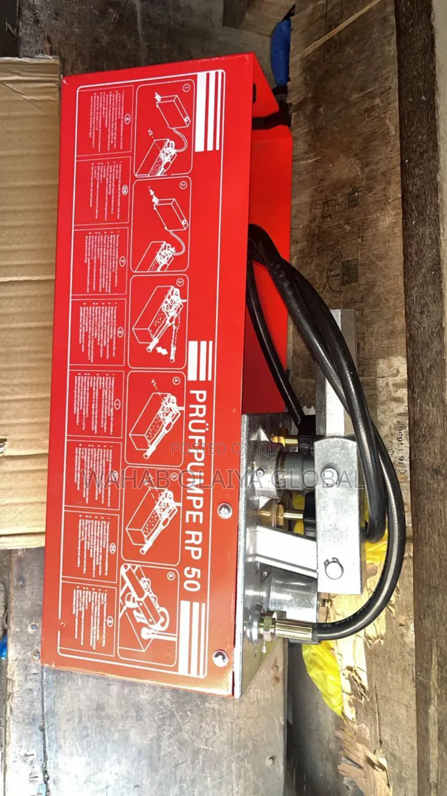 Rothenberger Rp 50 Manual Pressure Testing Pump – 60 Bar