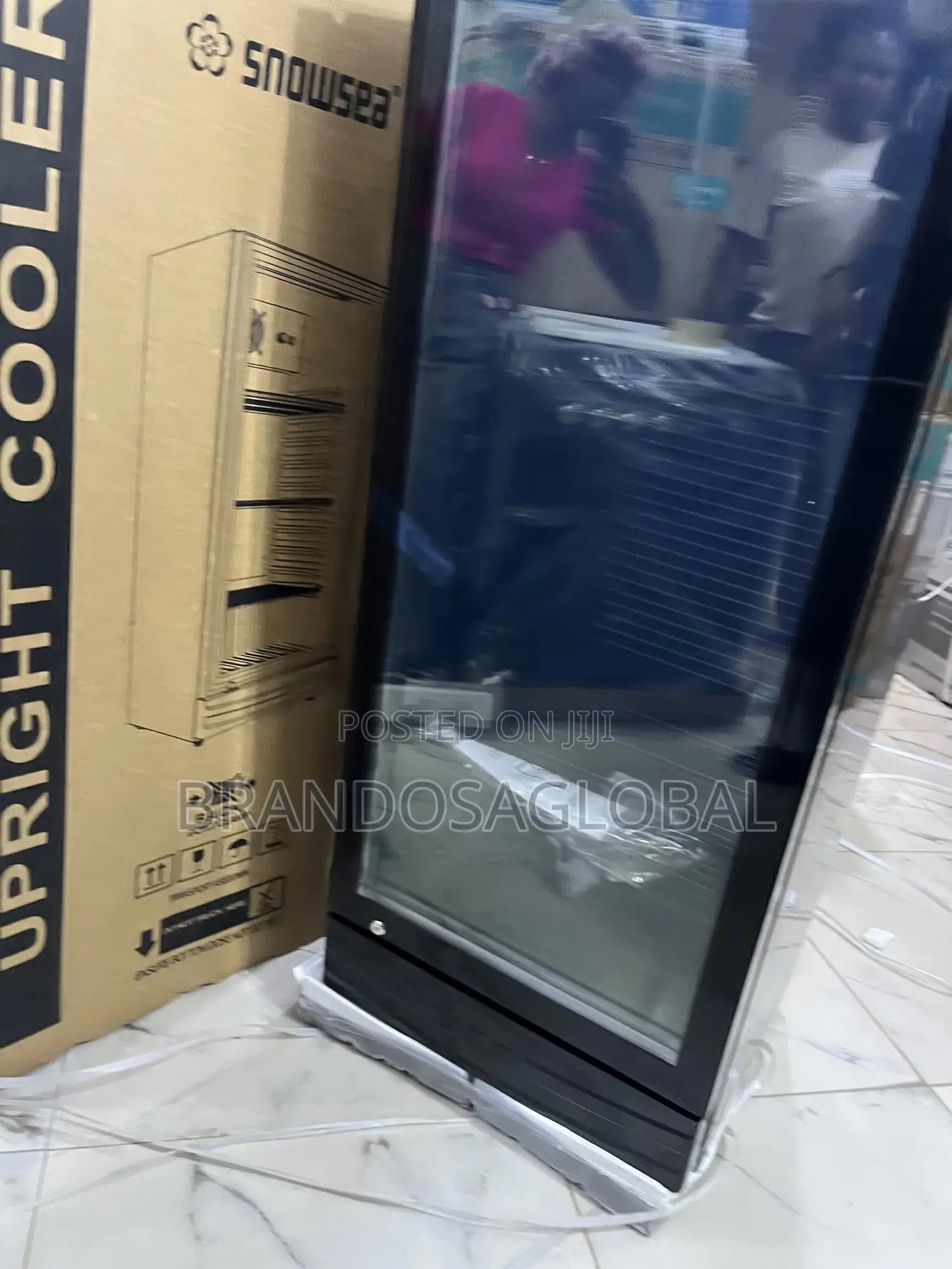 Snowsea Lc-270w 270l Upright Chiller With Easy Pull Handle
